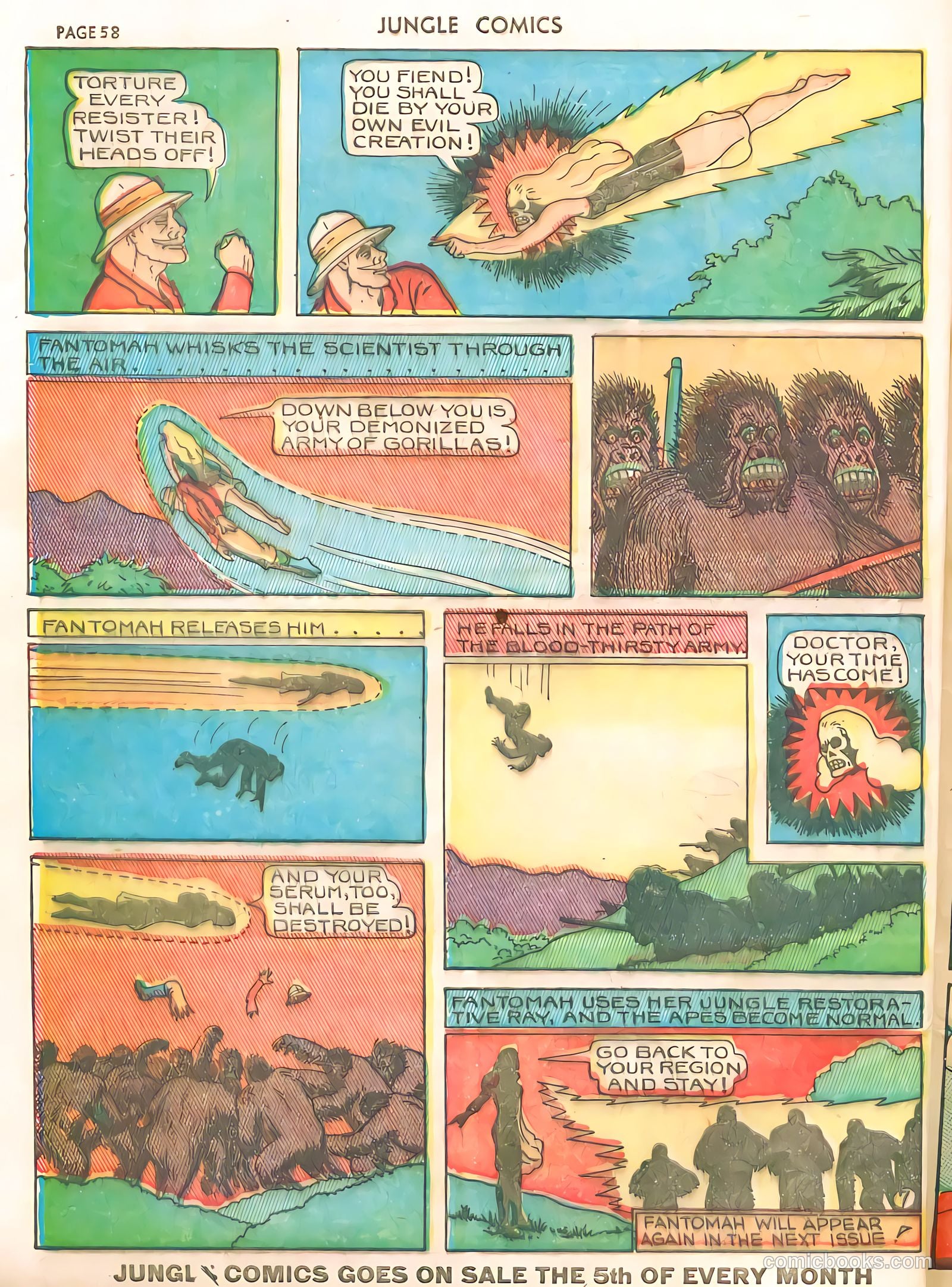 Jungle Comics #4 — page 60 of 68