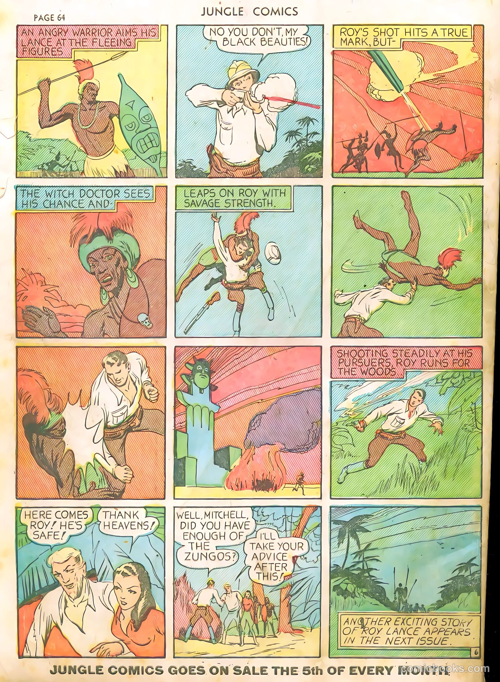 Jungle Comics #4 — page 66 of 68