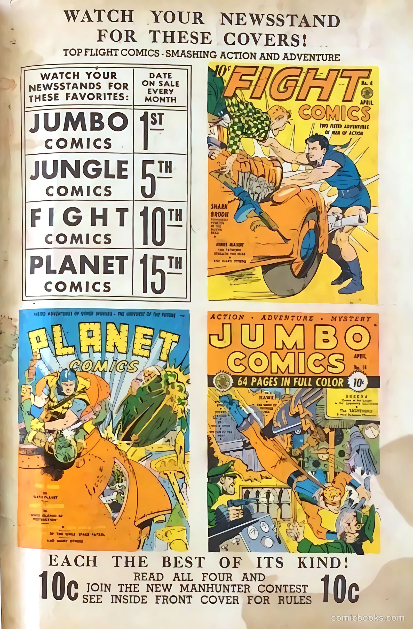 Jungle Comics #4 — page 67 of 68