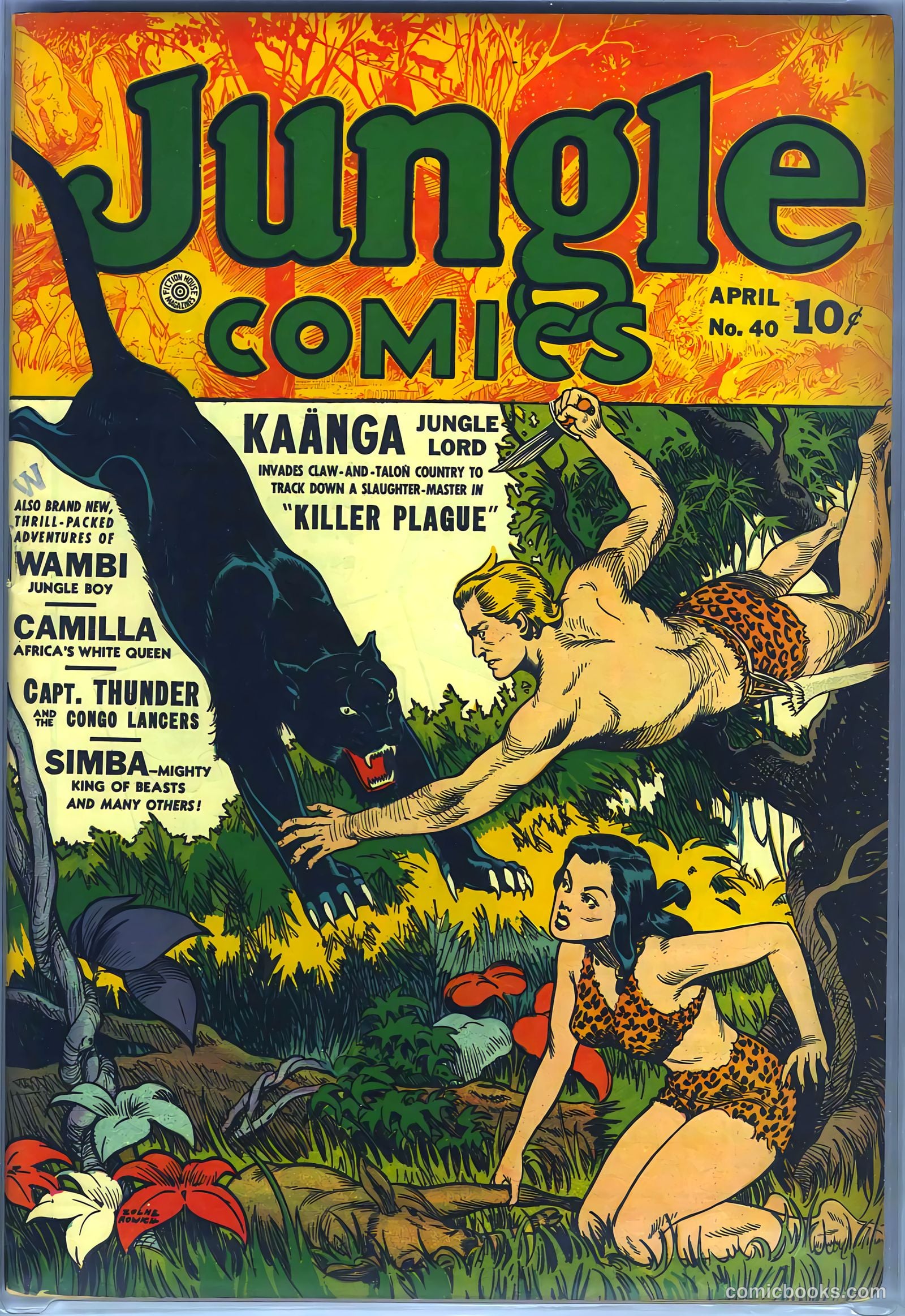Jungle Comics #40 — page 1 of 68