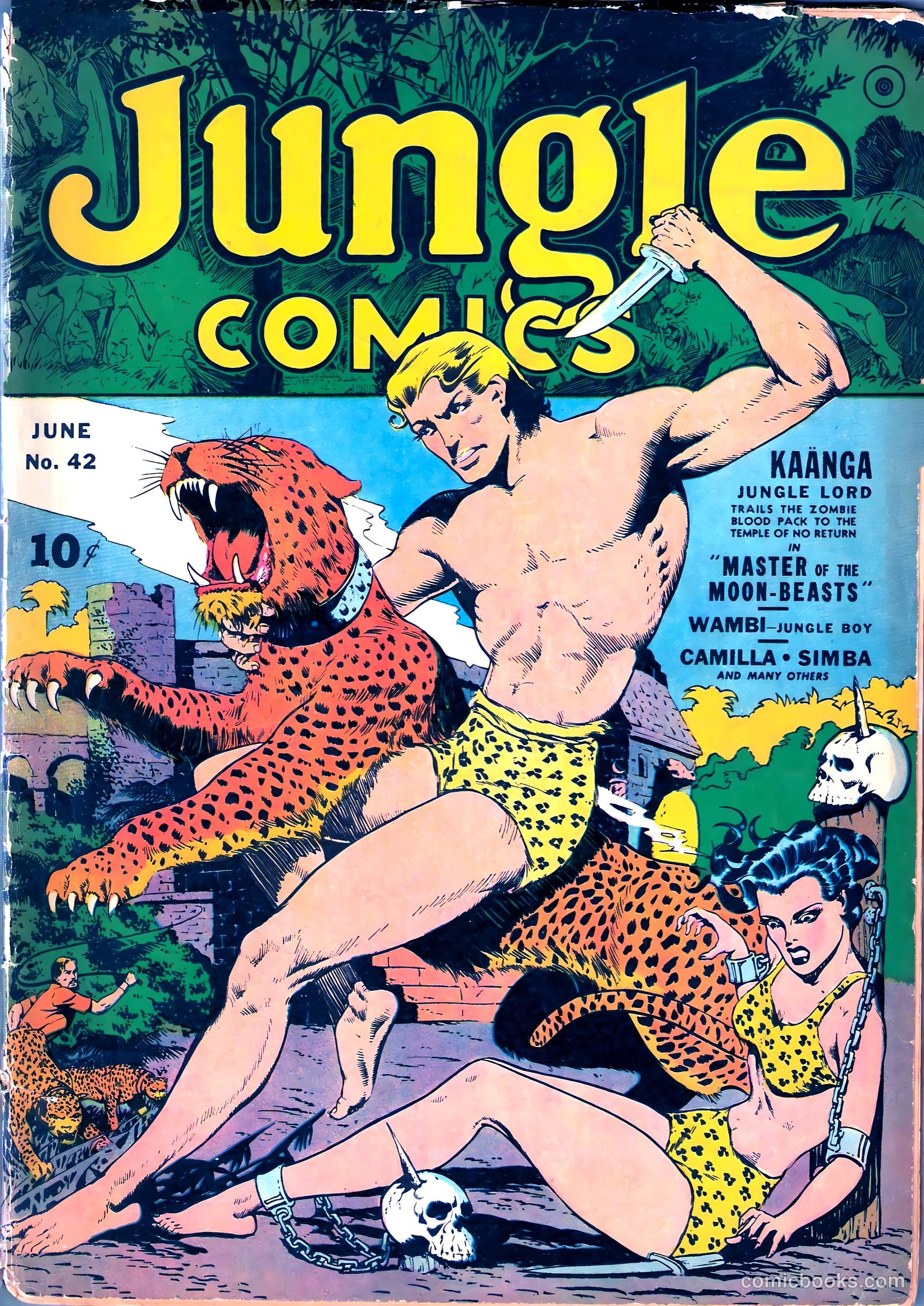 Jungle Comics #42 — page 1 of 60