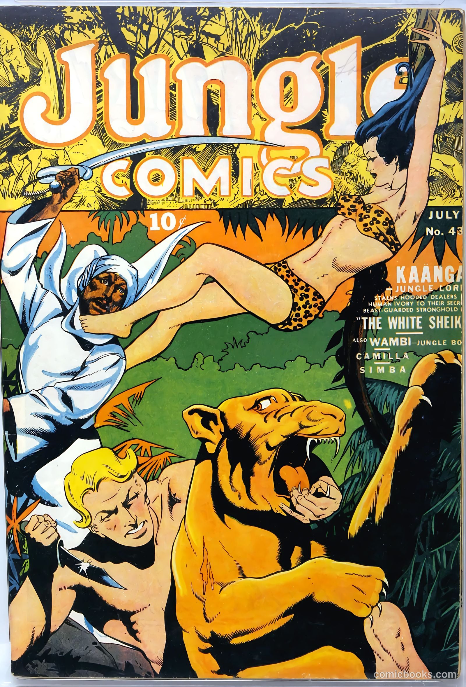 Jungle Comics #43 — page 1 of 60