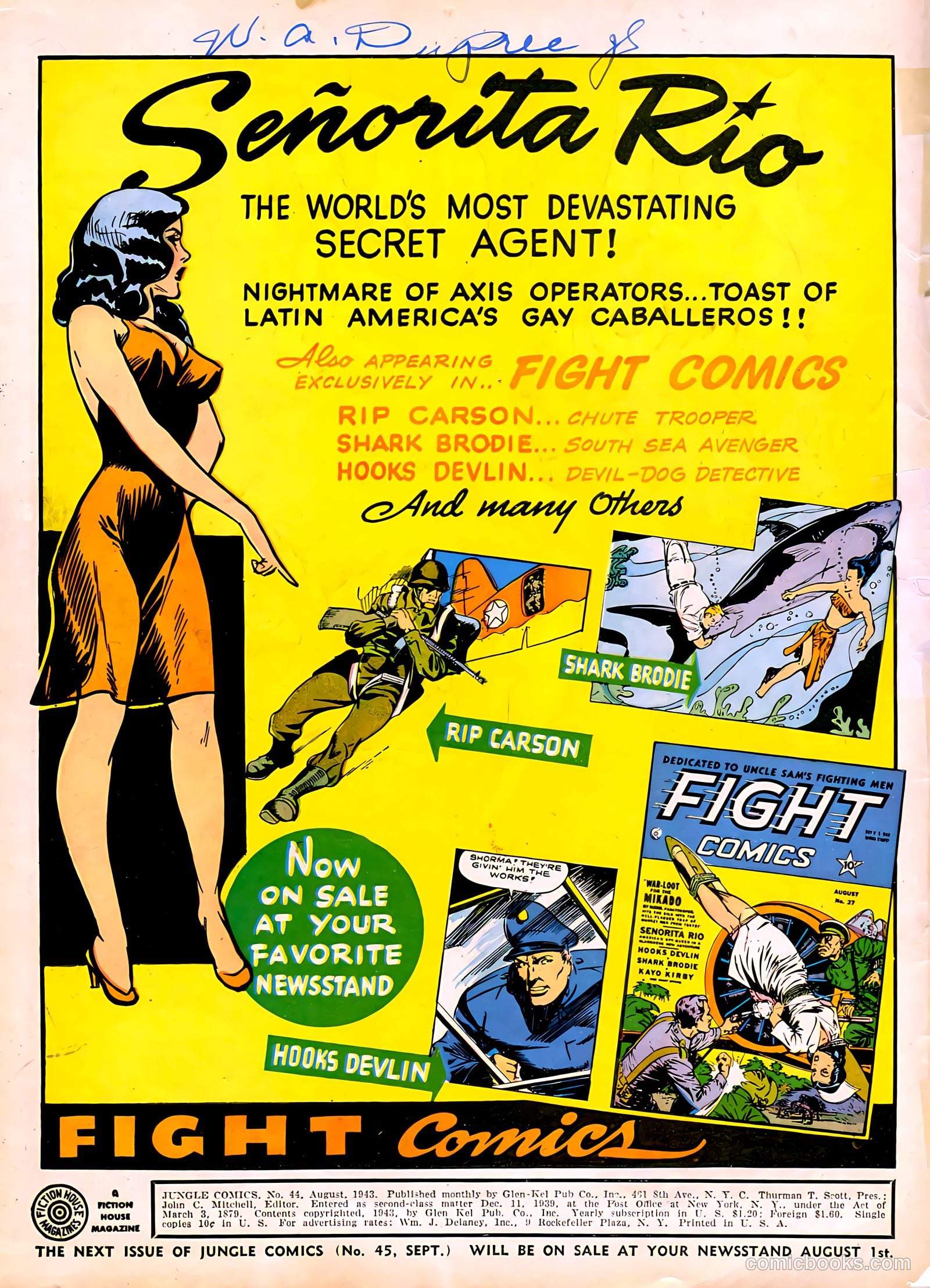 Jungle Comics #44 — page 2 of 60