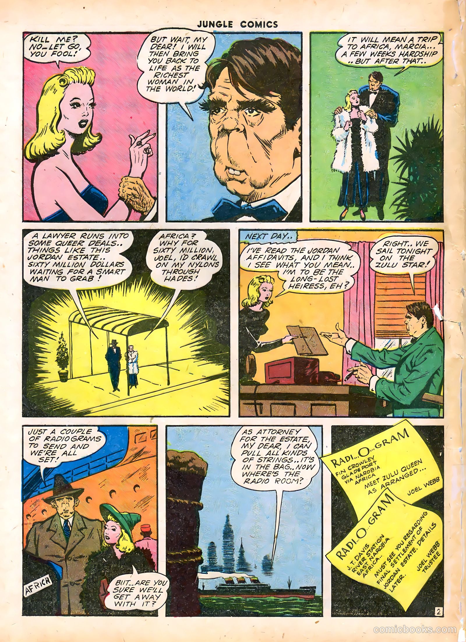 Jungle Comics #44 — page 50 of 60