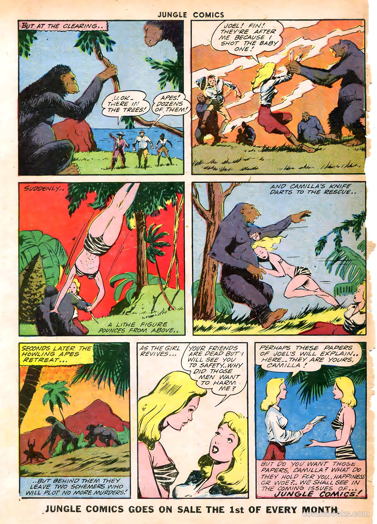 Jungle Comics #44 — page 58 of 60