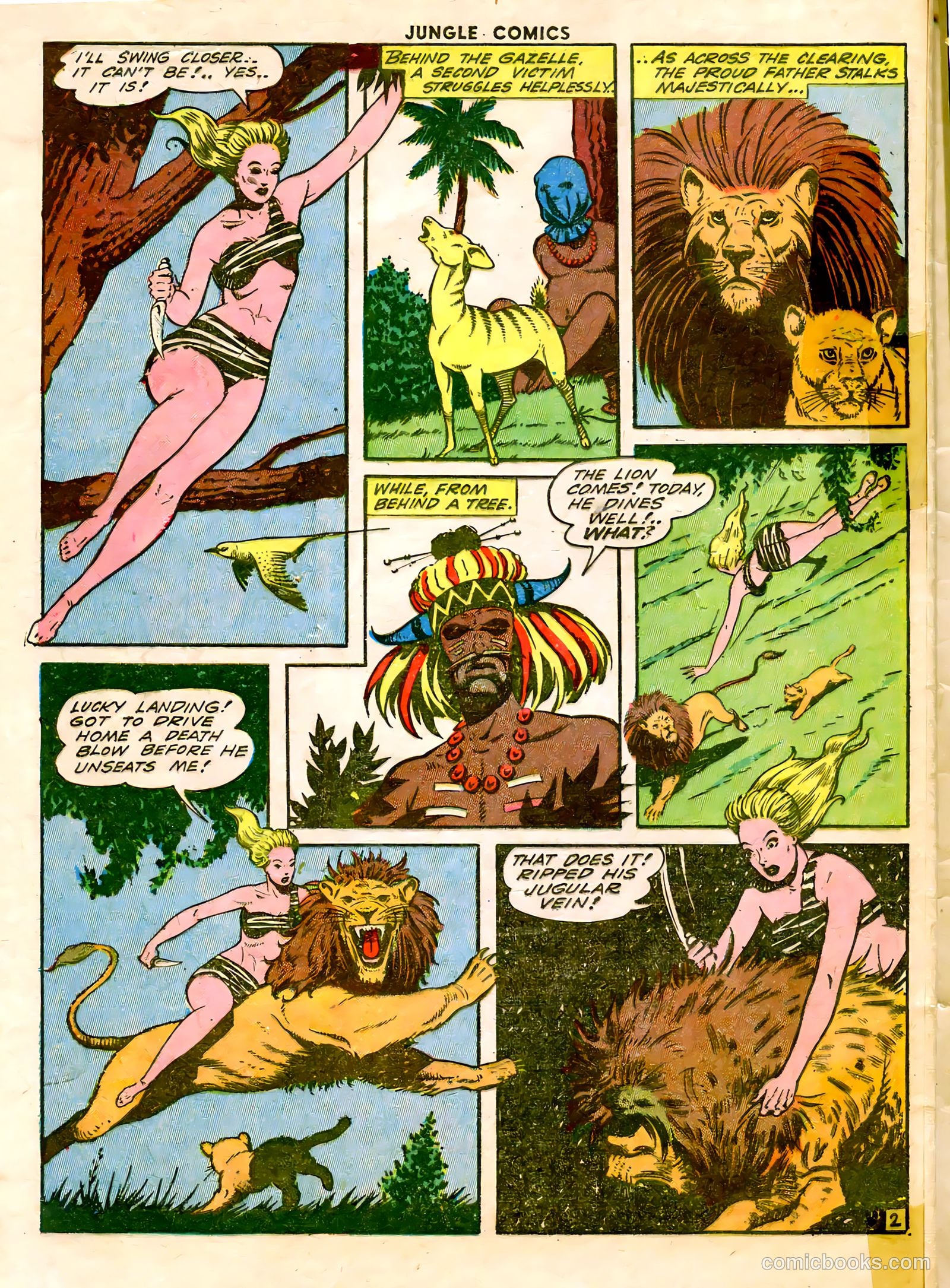 Jungle Comics #46 — page 50 of 60
