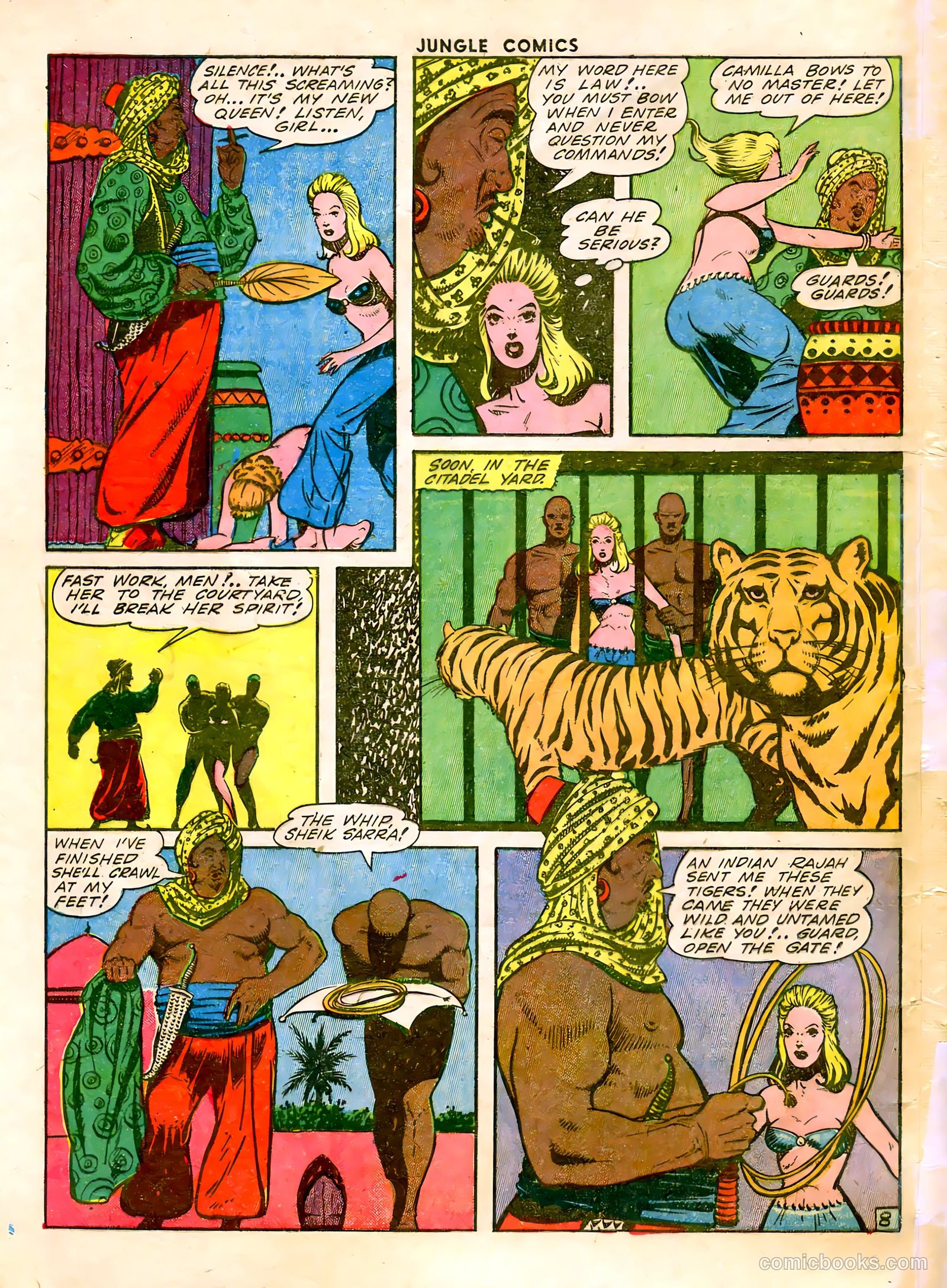 Jungle Comics #46 — page 56 of 60