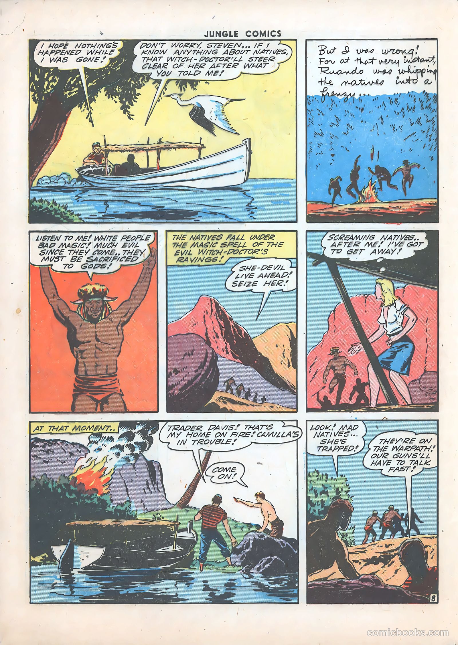 Jungle Comics #48 — page 56 of 60