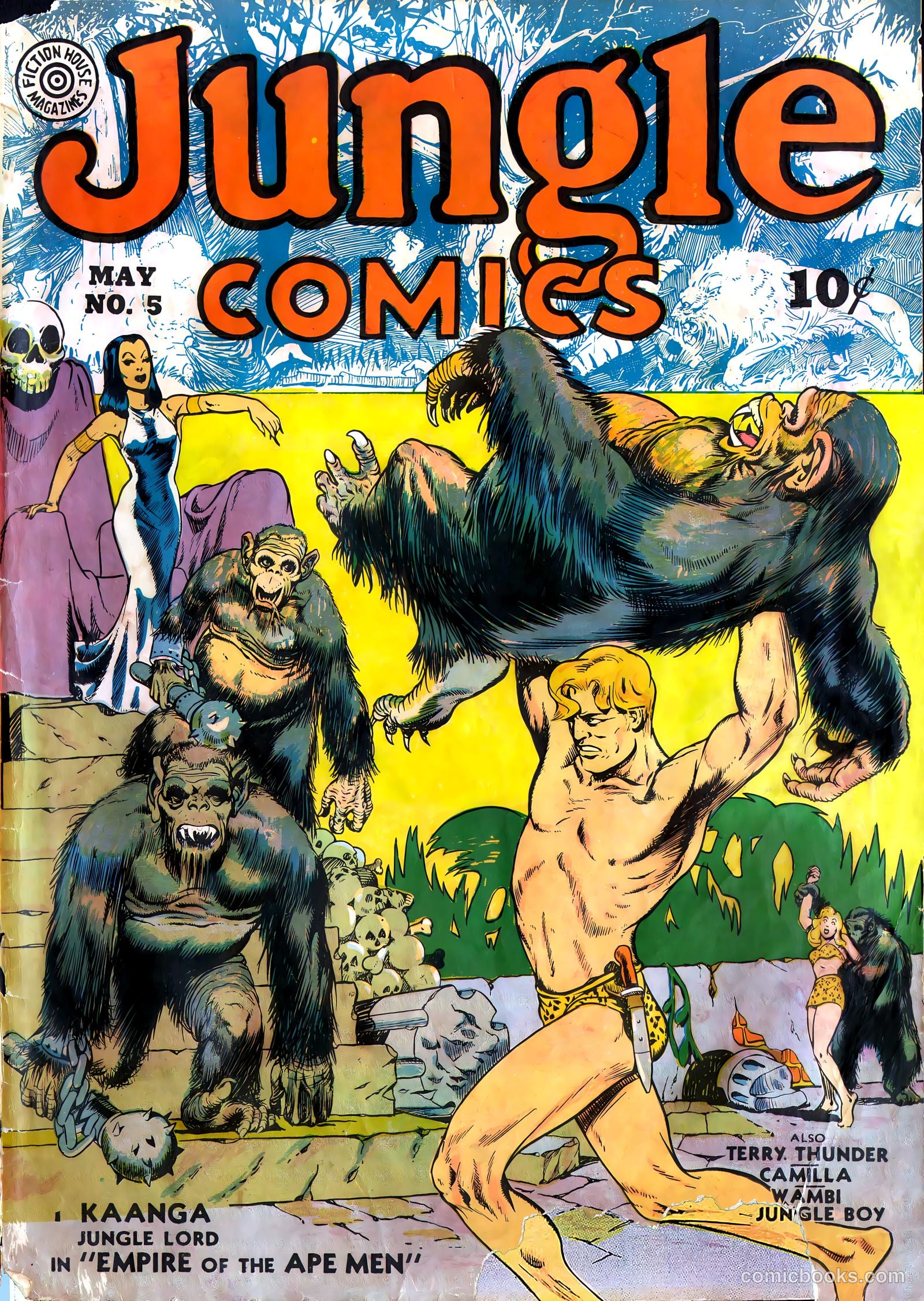 Jungle Comics #5 — page 1 of 70