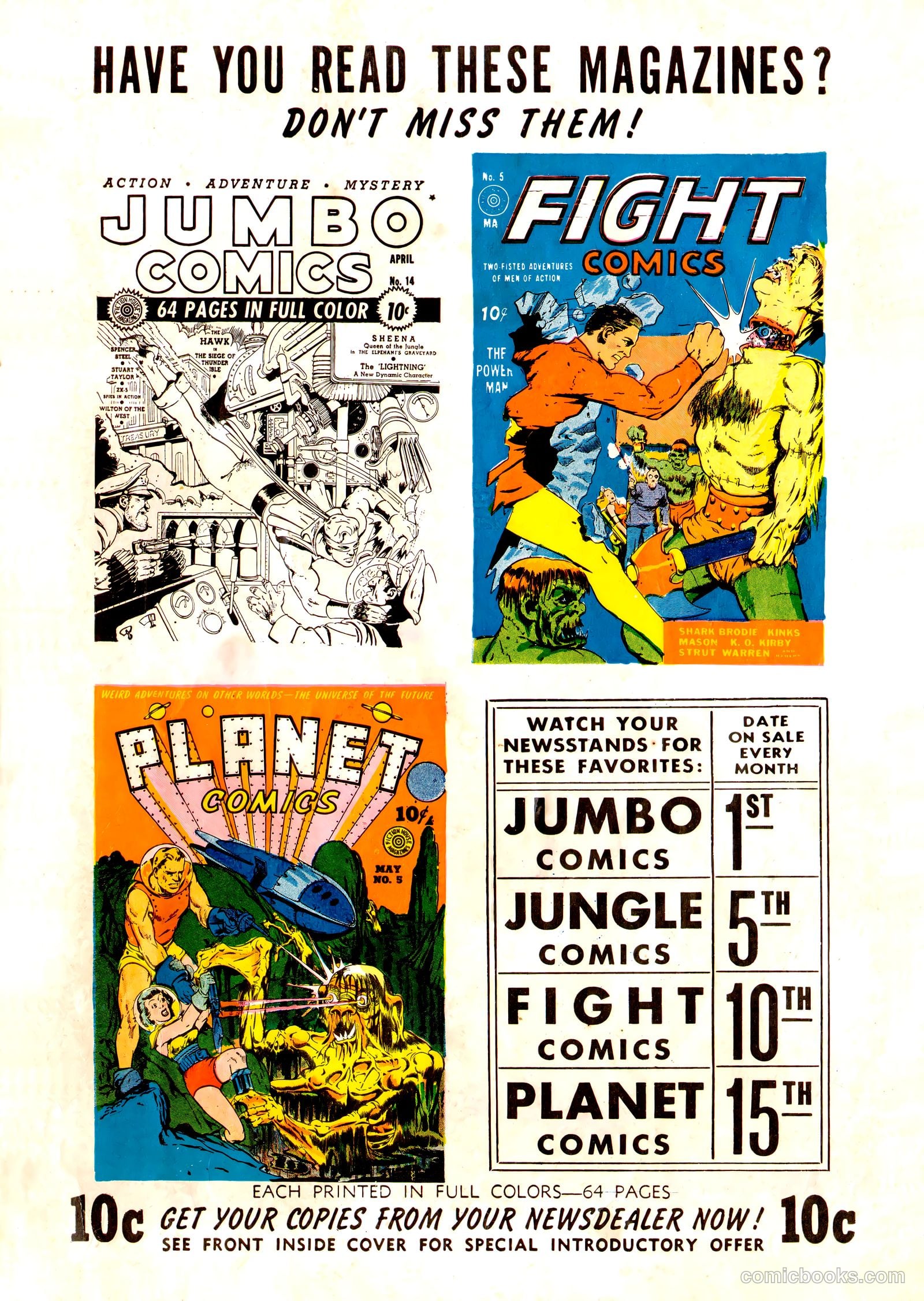 Jungle Comics #5 — page 69 of 70