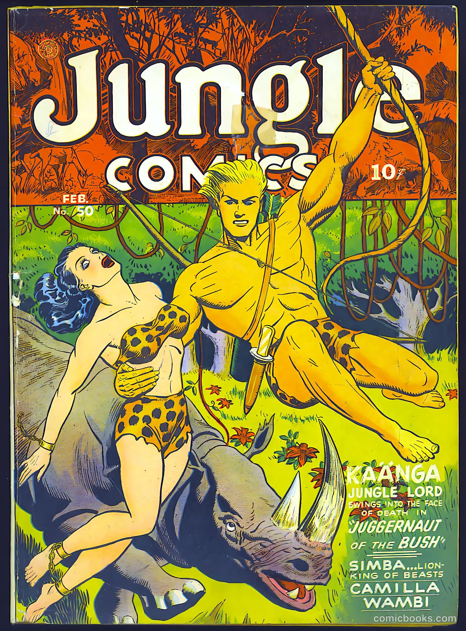 Jungle Comics #50 — page 1 of 60