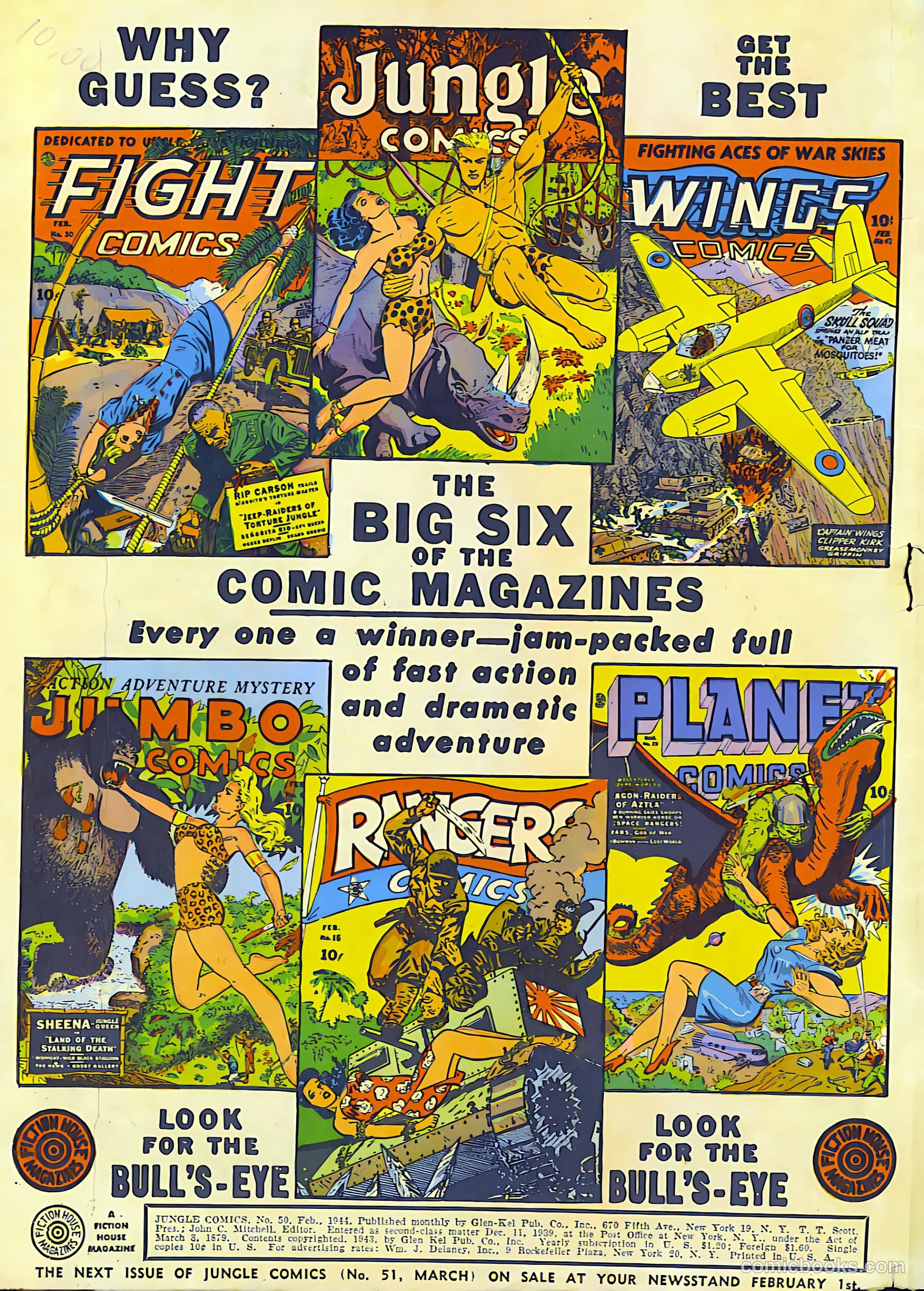 Jungle Comics #50 — page 2 of 60