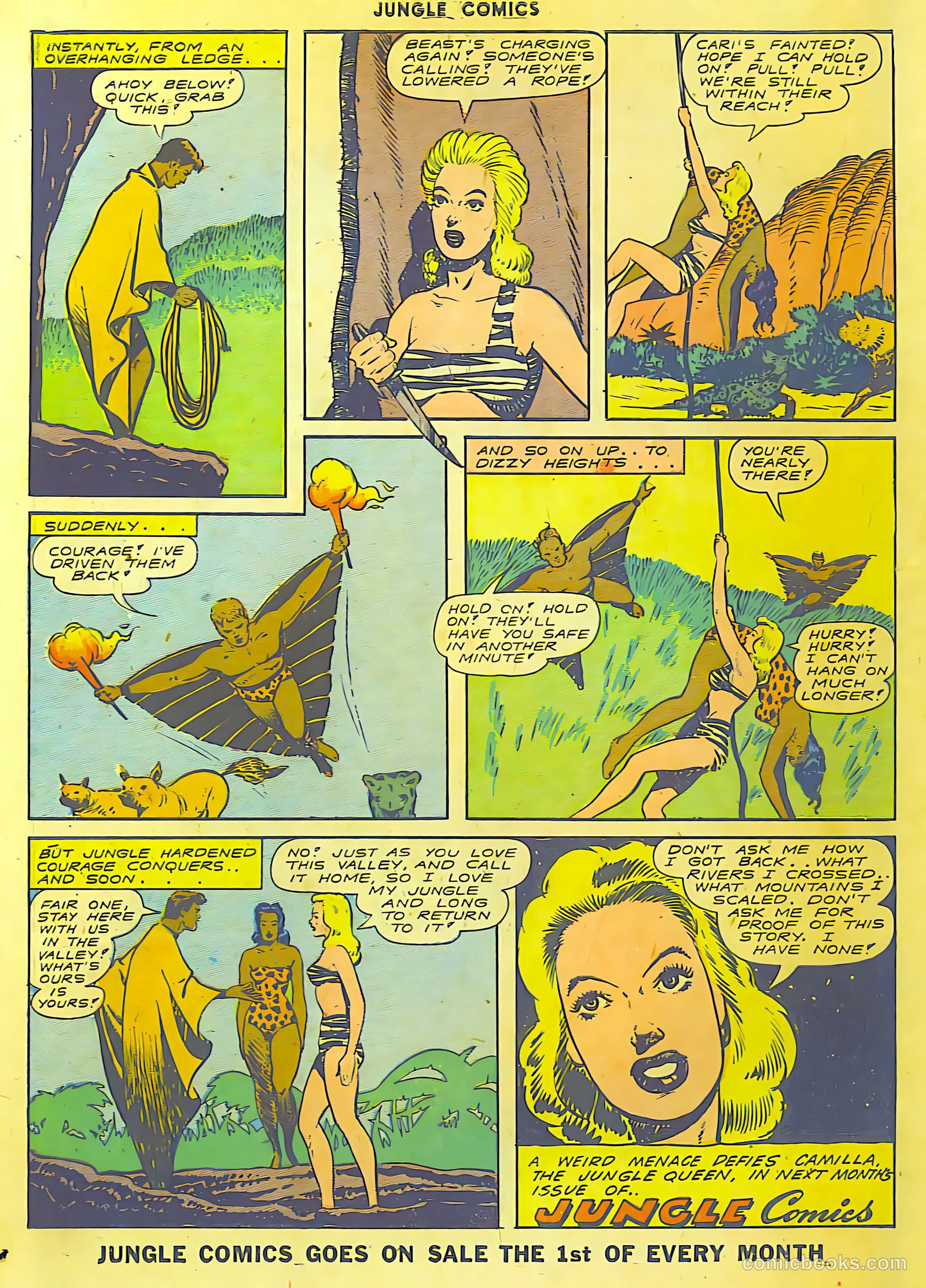 Jungle Comics #50 — page 58 of 60