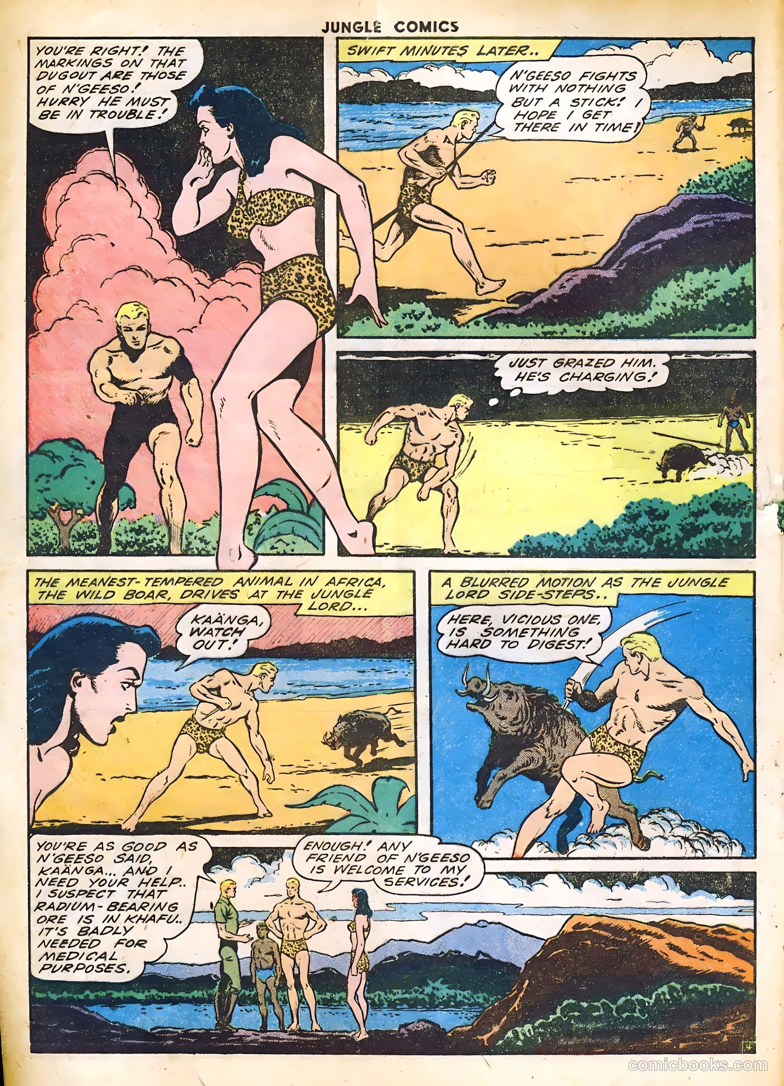 Jungle Comics #51 — page 6 of 60