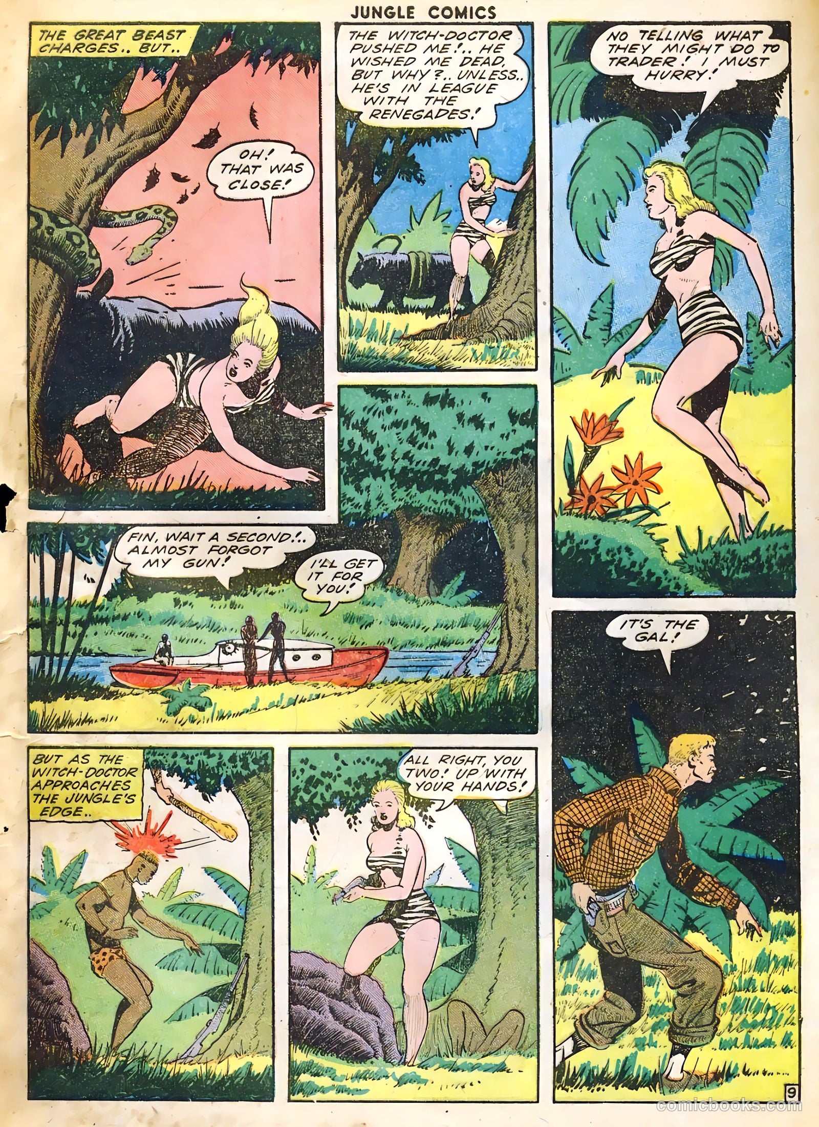 Jungle Comics #51 — page 57 of 60