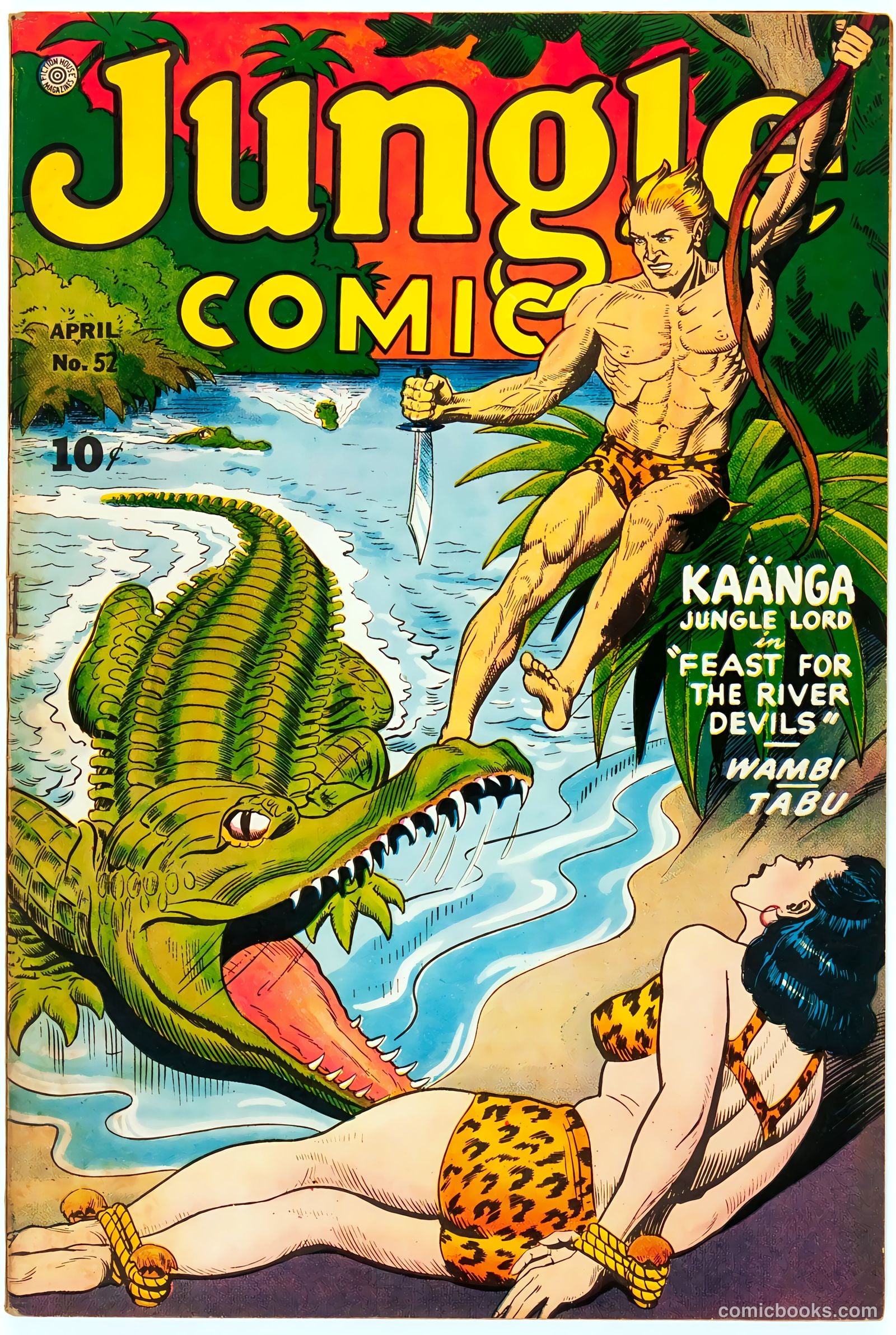 Jungle Comics #52 — page 1 of 52