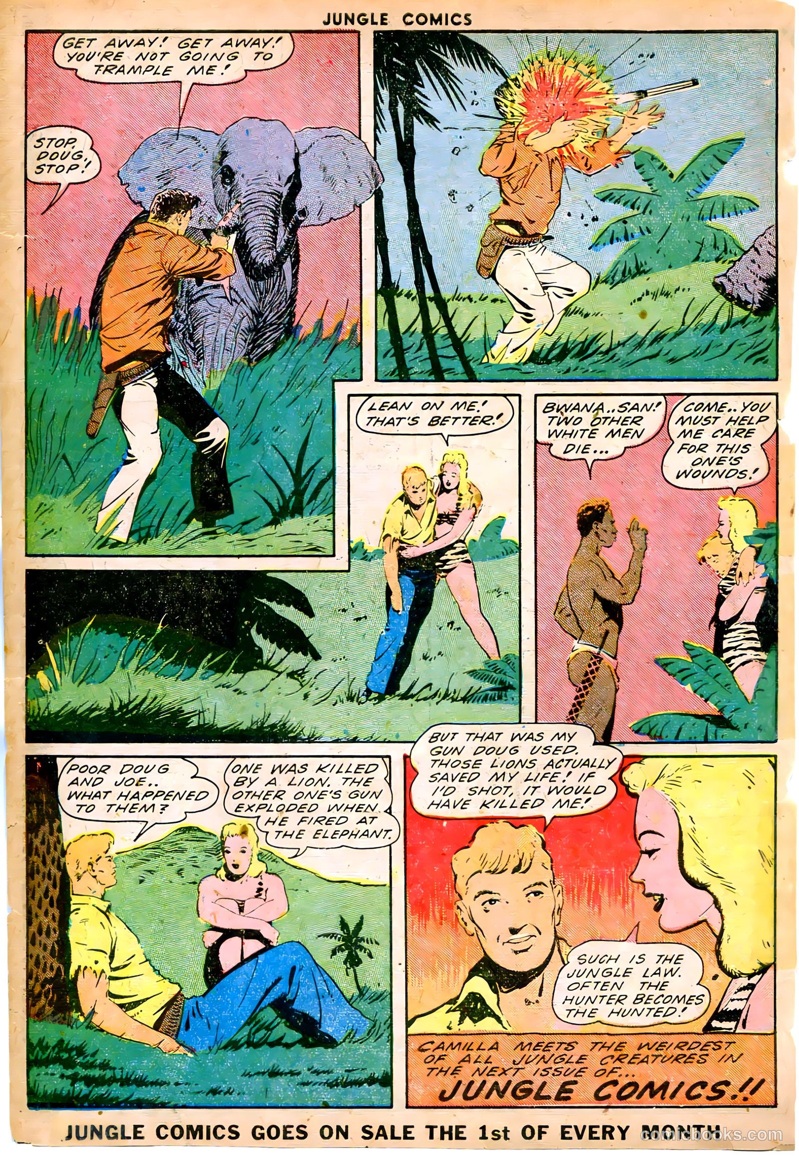 Jungle Comics #52 — page 50 of 52