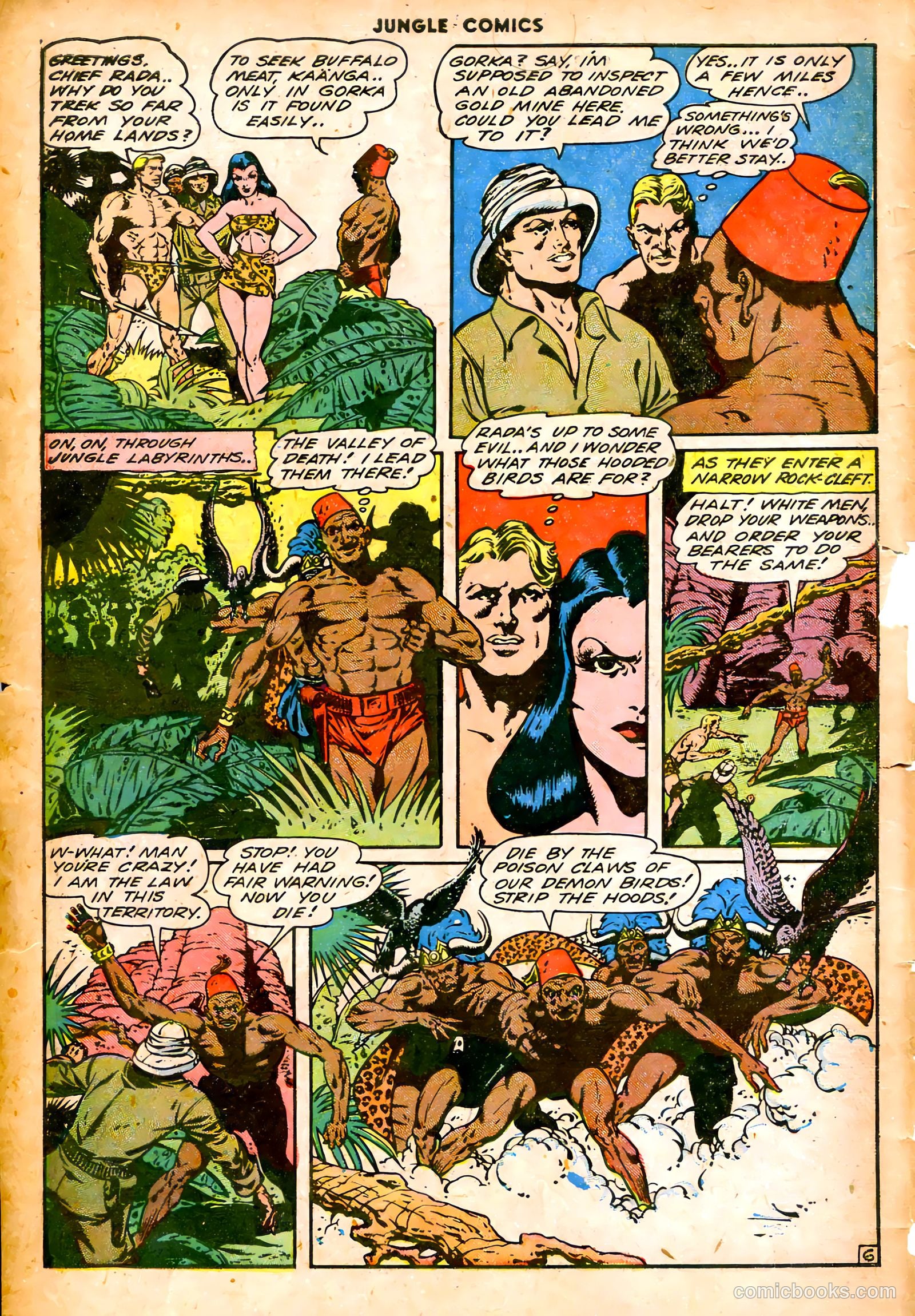 Jungle Comics #53 — page 8 of 52