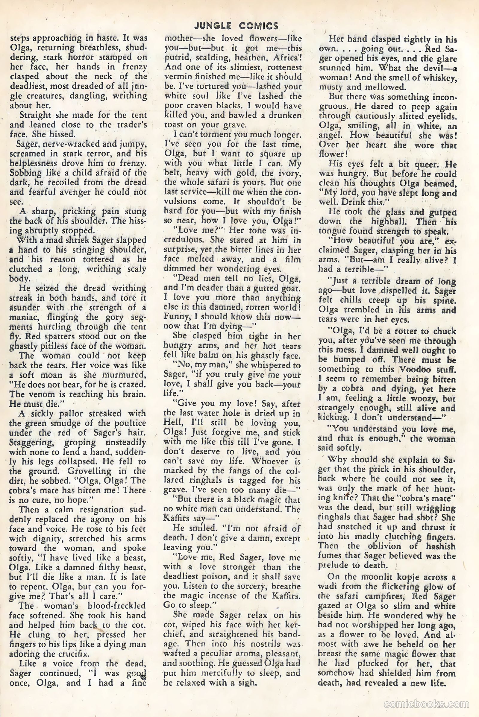 Jungle Comics #54 — page 42 of 52