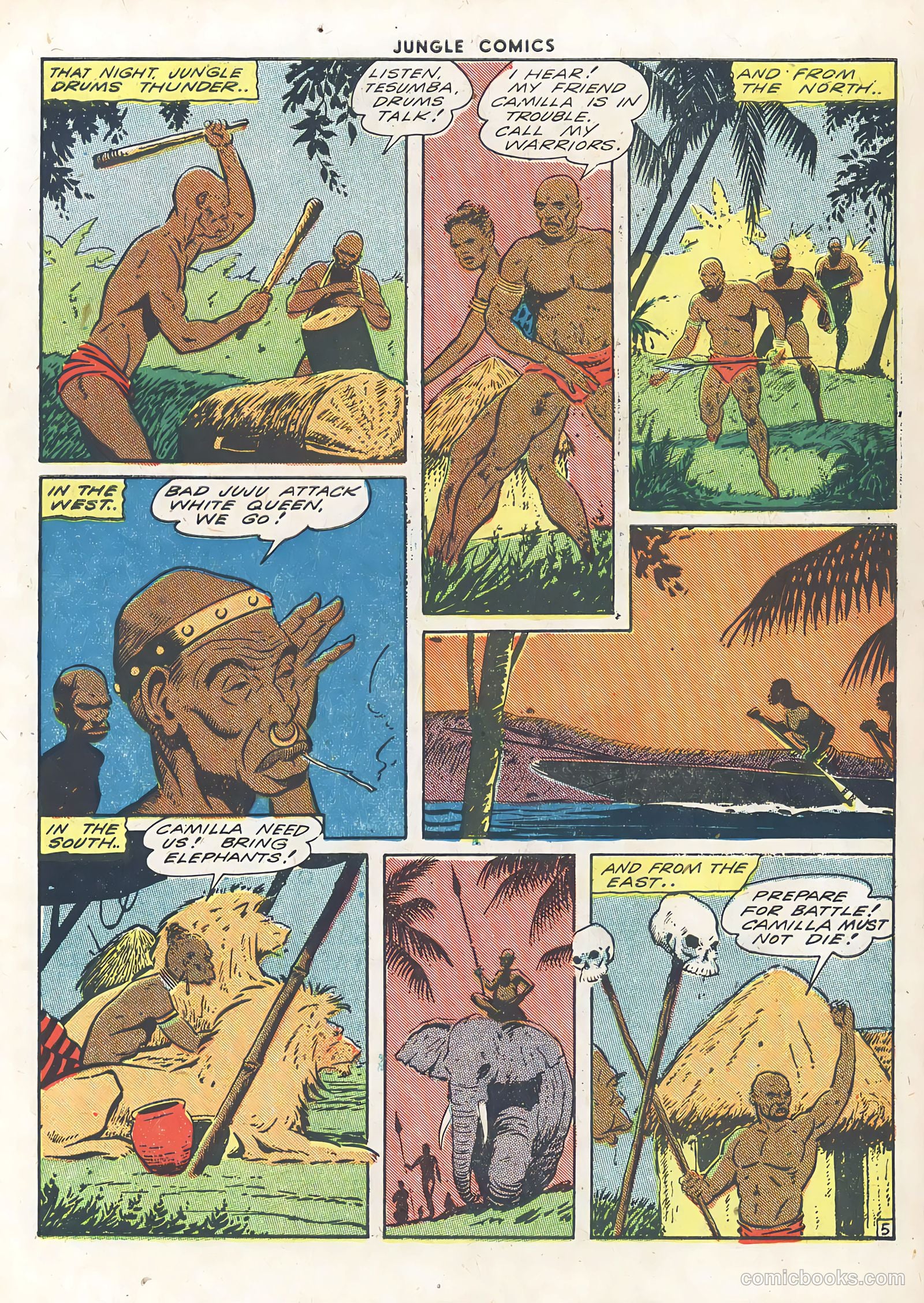 Jungle Comics #54 — page 47 of 52