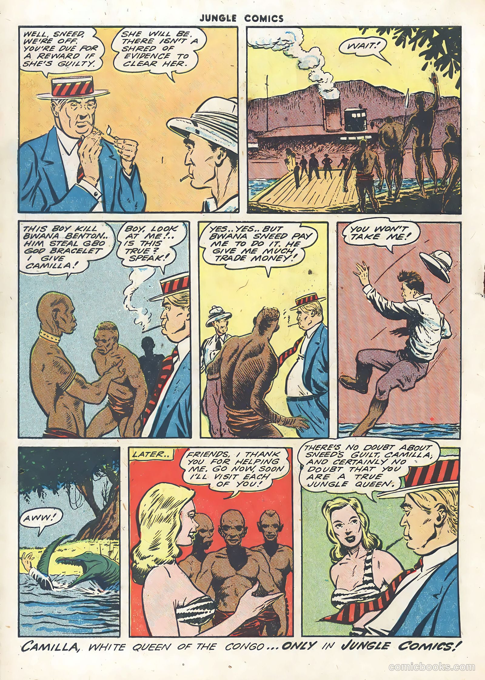 Jungle Comics #54 — page 50 of 52