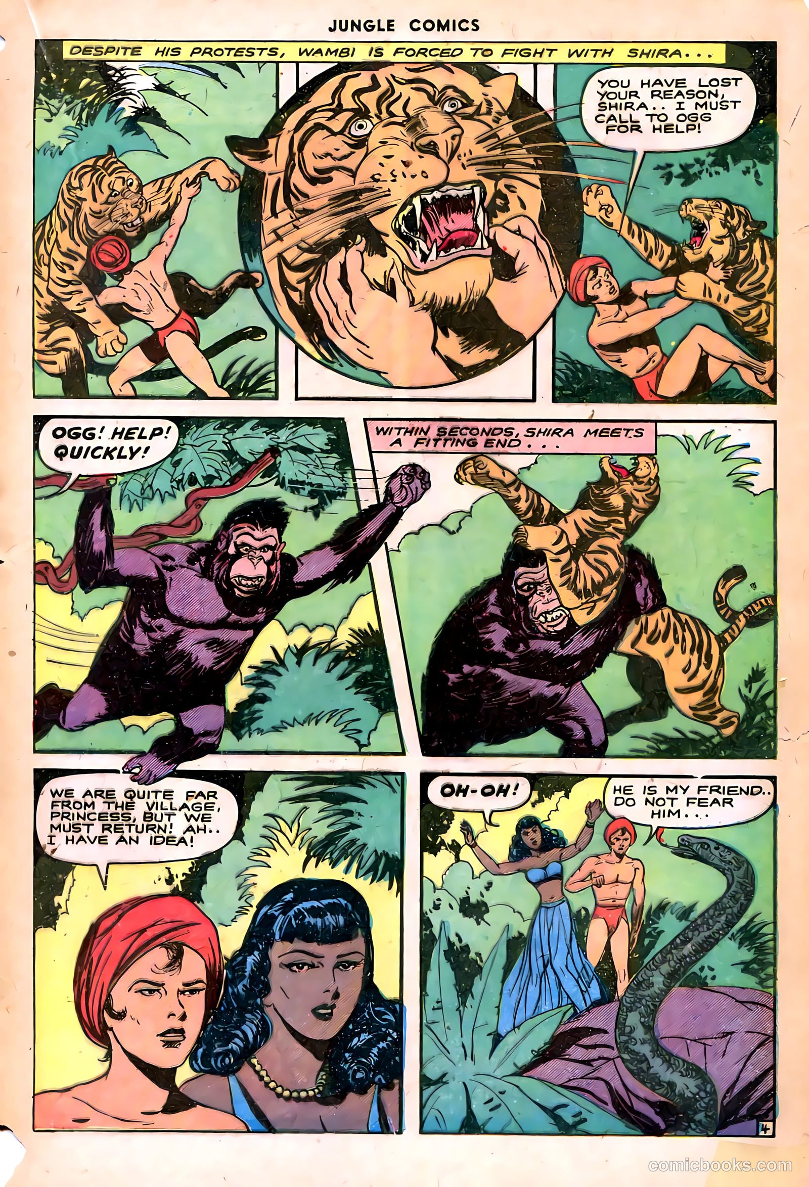 Jungle Comics #55 — page 32 of 53