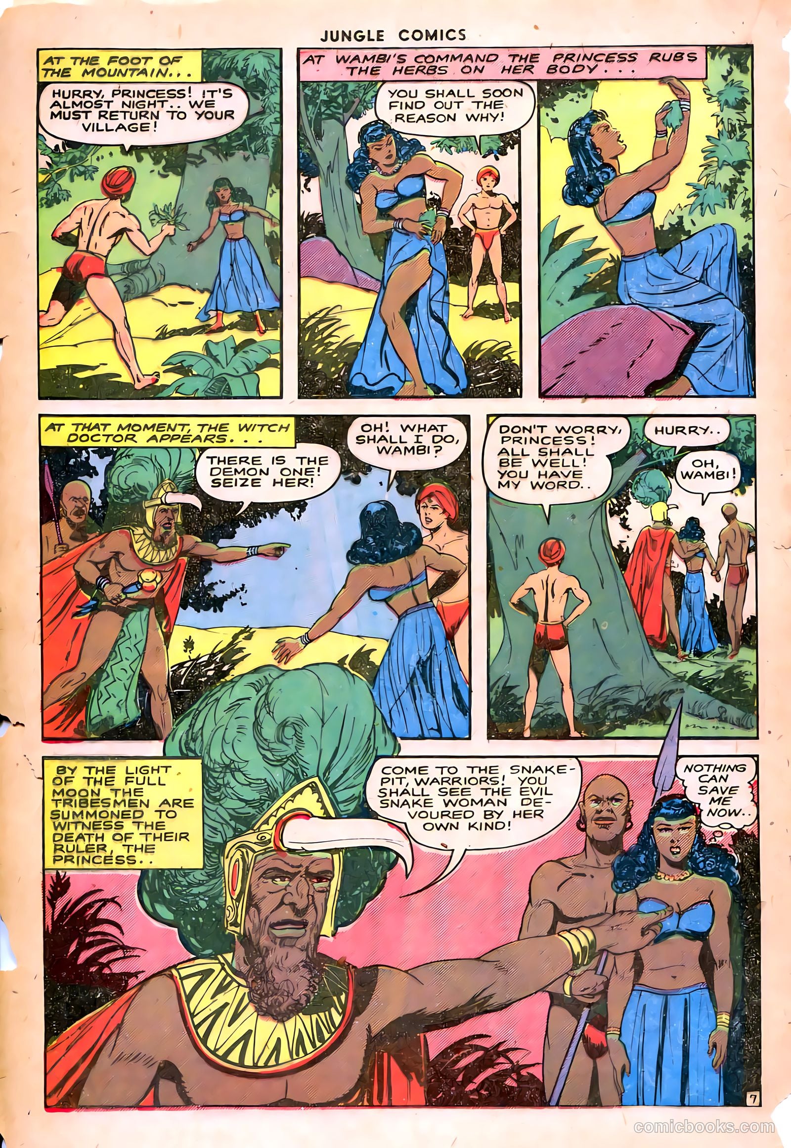 Jungle Comics #55 — page 35 of 53