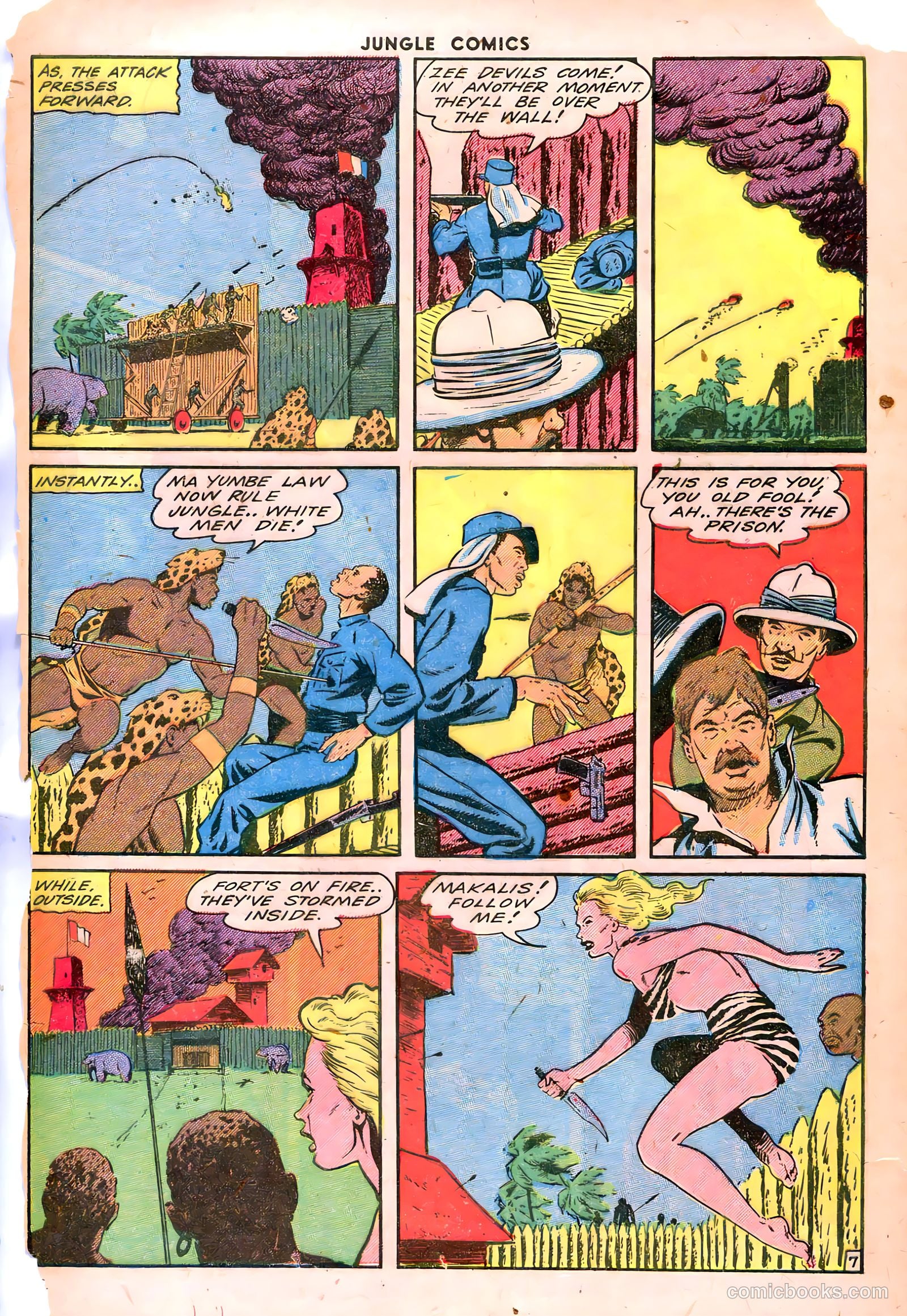 Jungle Comics #55 — page 50 of 53
