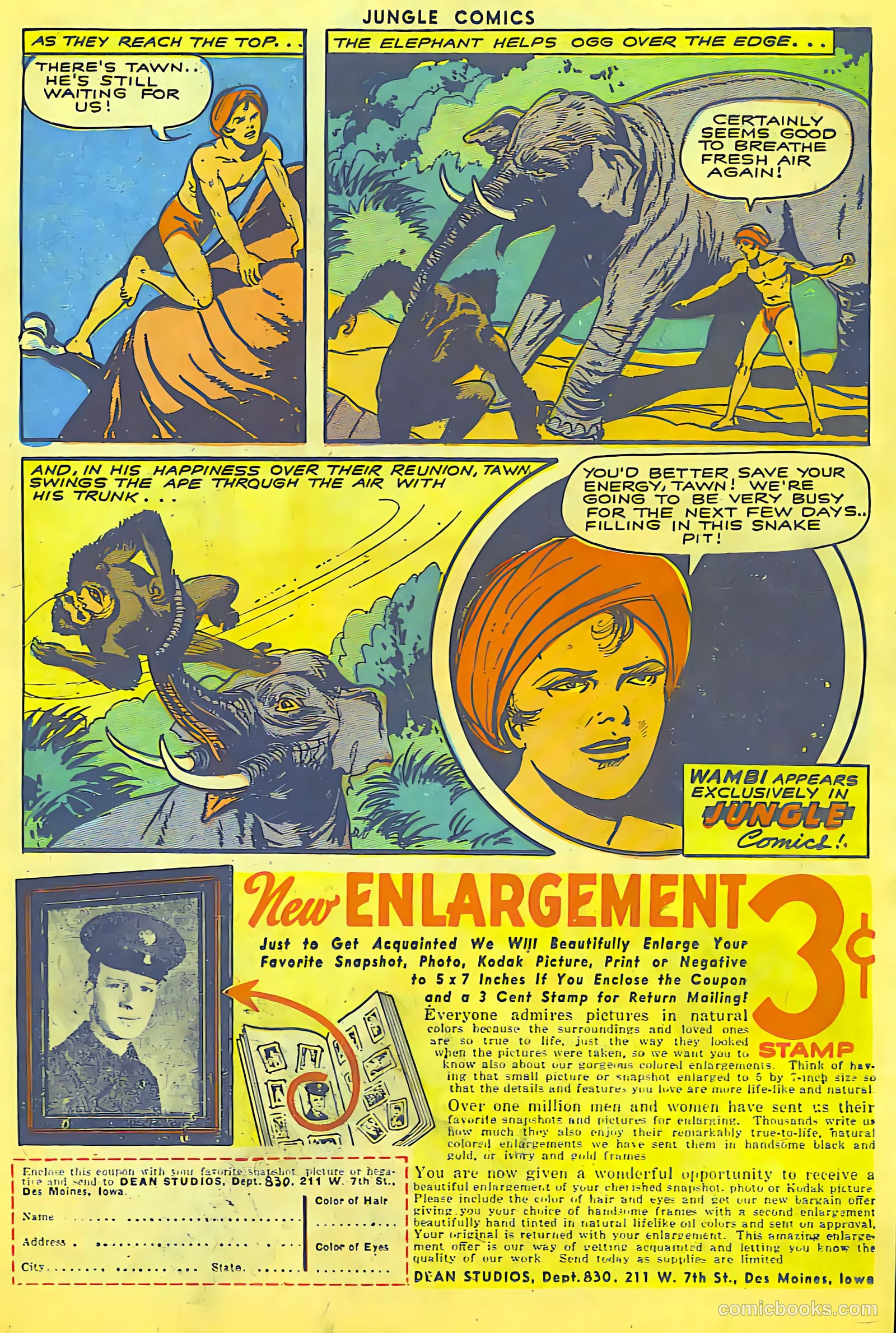Jungle Comics #56 — page 33 of 52