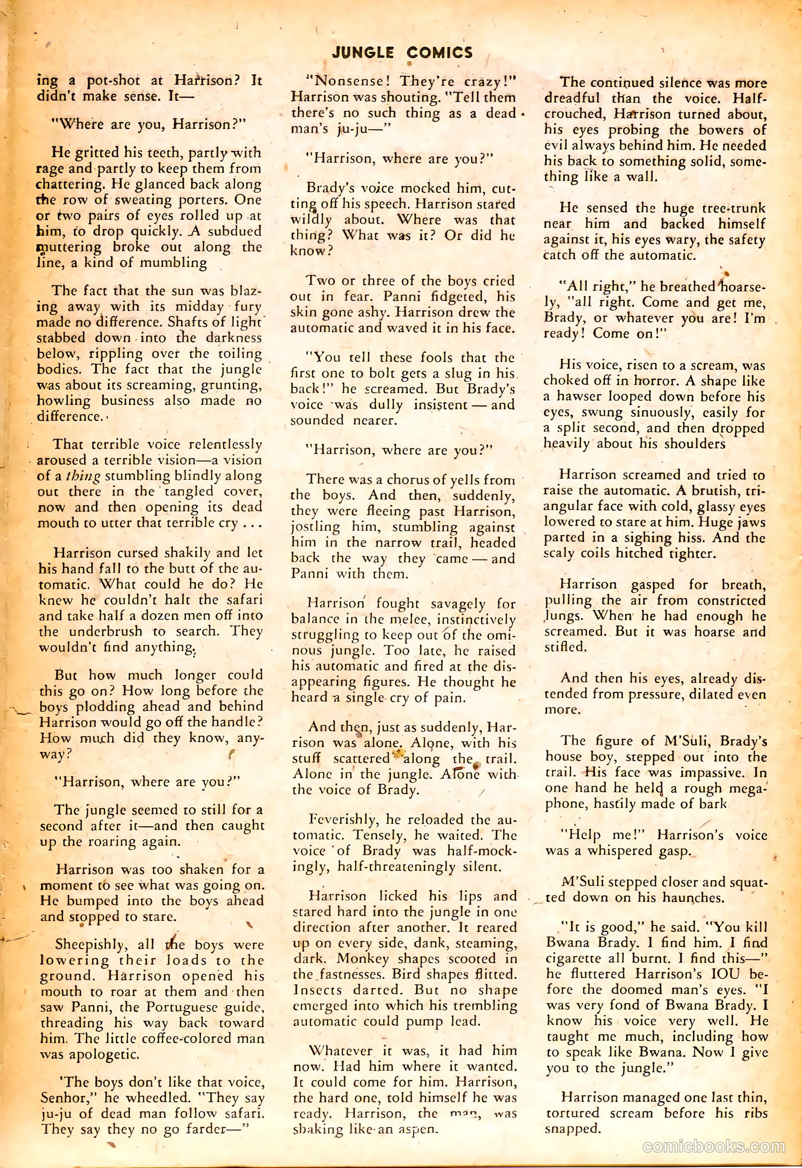 Jungle Comics #57 — page 34 of 52