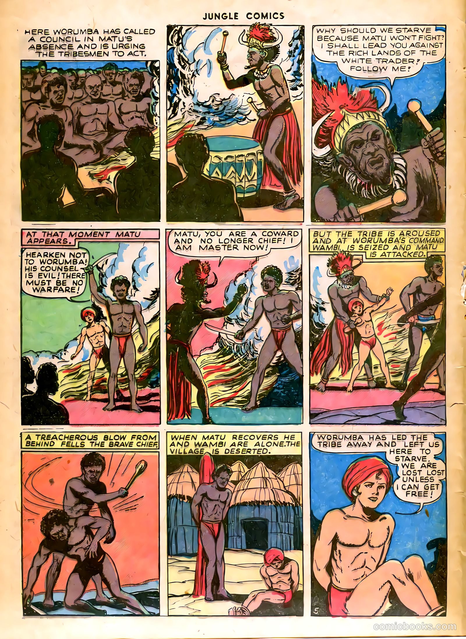 Jungle Comics #57 — page 40 of 52