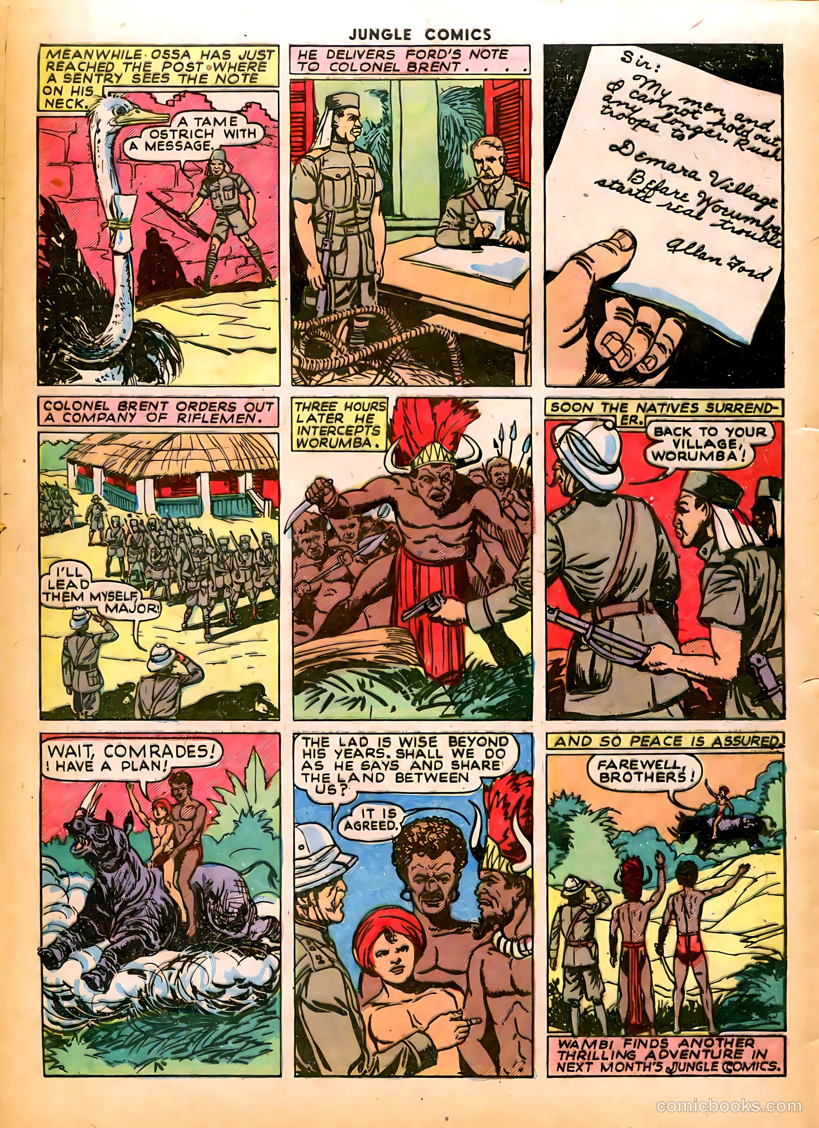Jungle Comics #57 — page 42 of 52