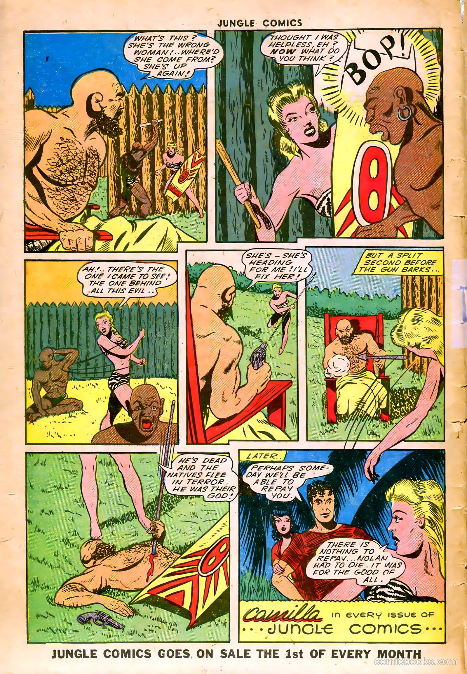 Jungle Comics #57 — page 50 of 52