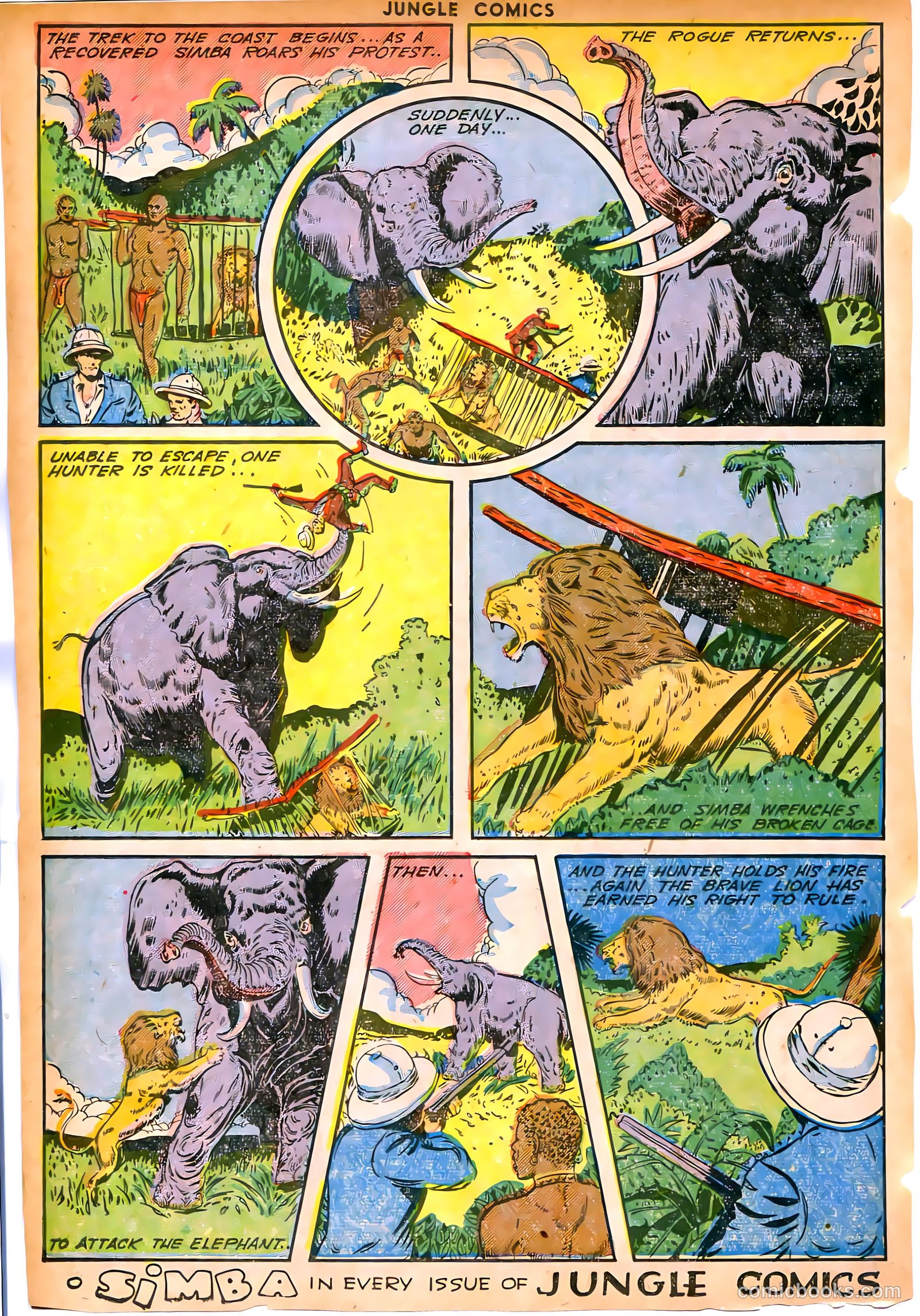 Jungle Comics #58 — page 36 of 52