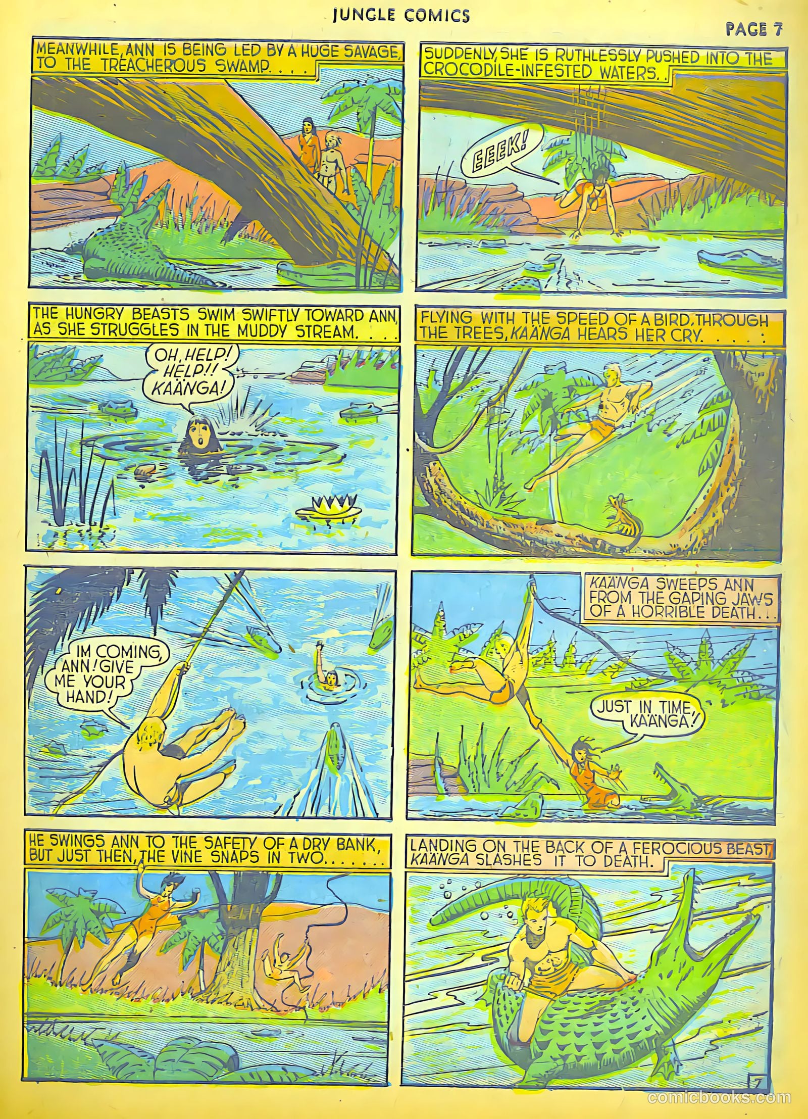 Jungle Comics #6 — page 64 of 68