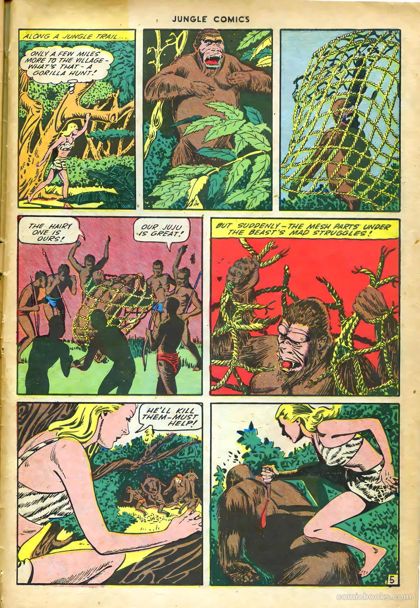 Jungle Comics #61 — page 47 of 52