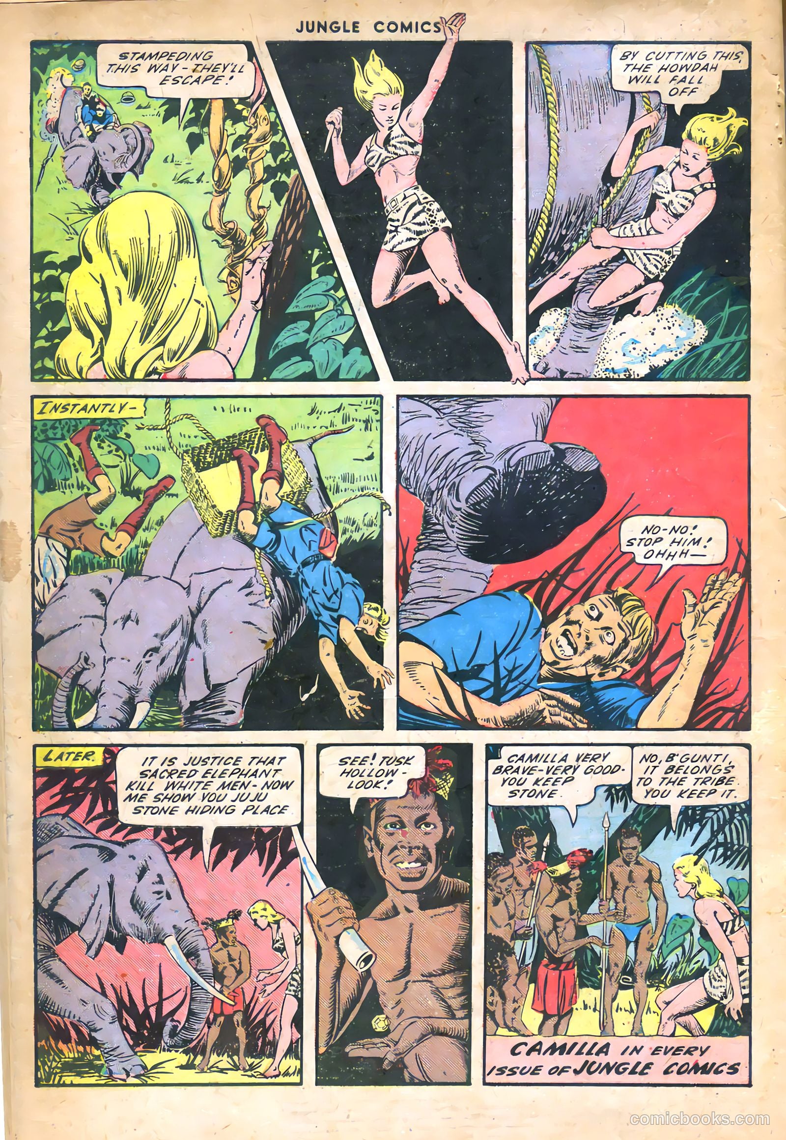 Jungle Comics #61 — page 50 of 52