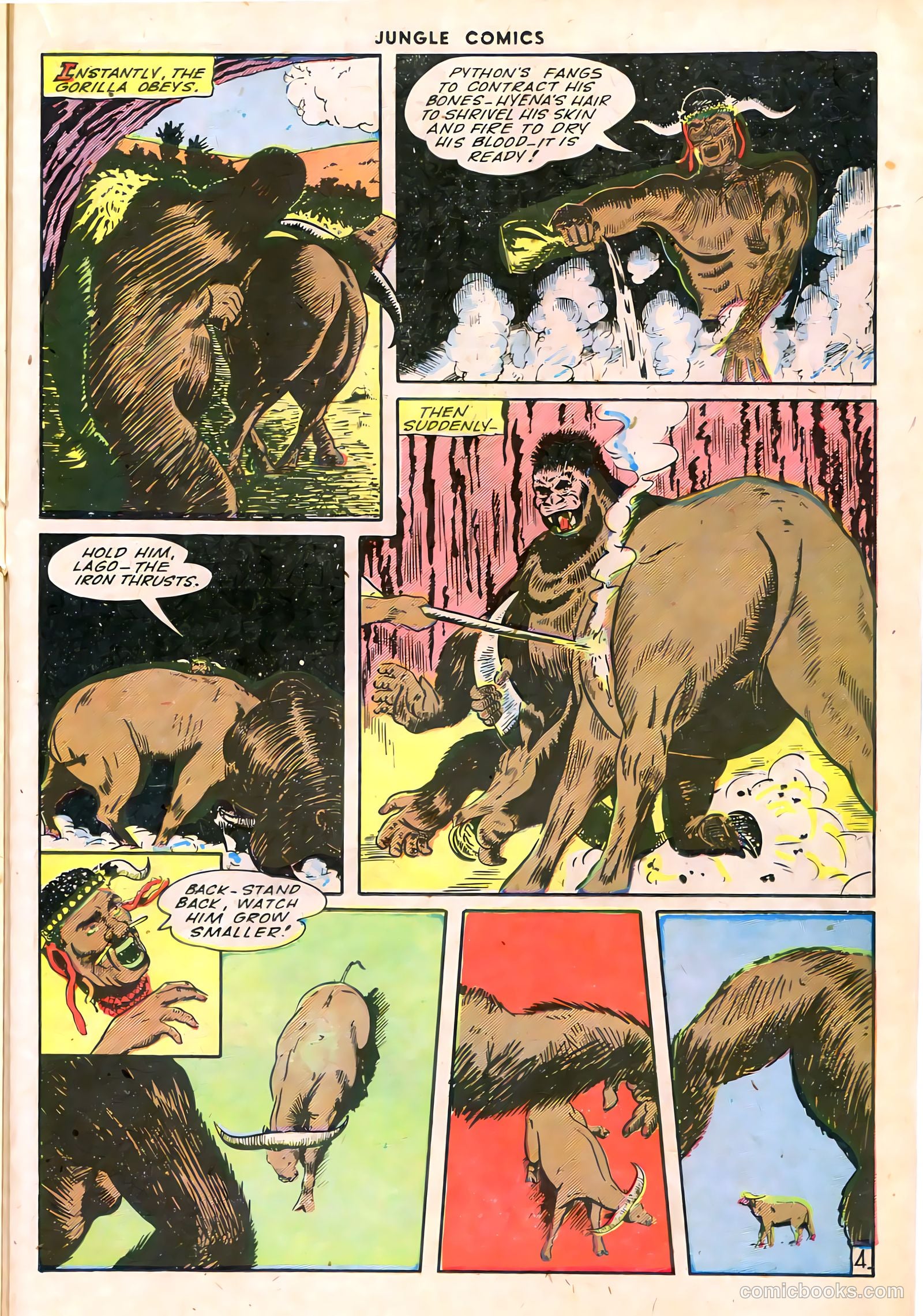 Jungle Comics #63 — page 34 of 53