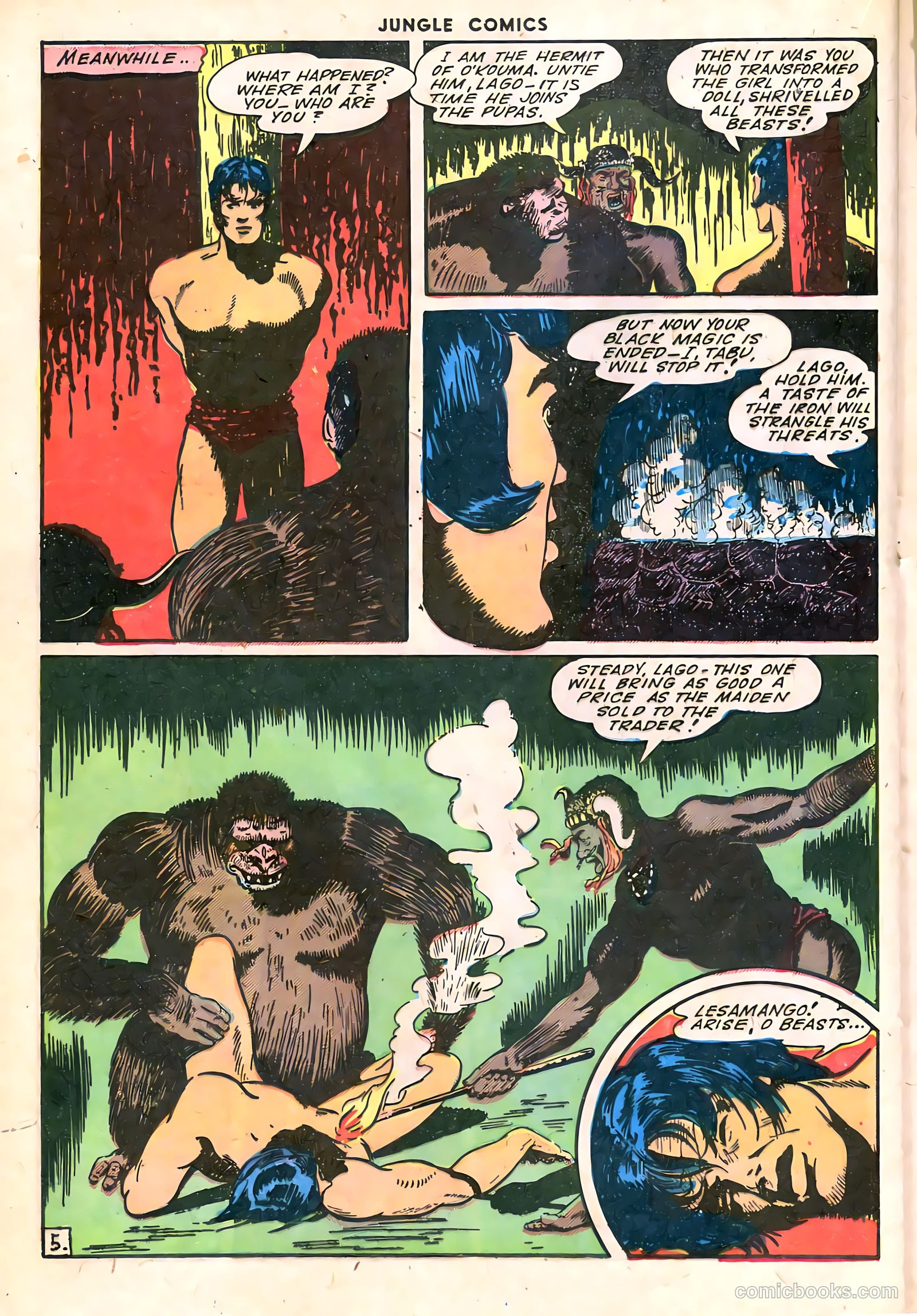 Jungle Comics #63 — page 35 of 53