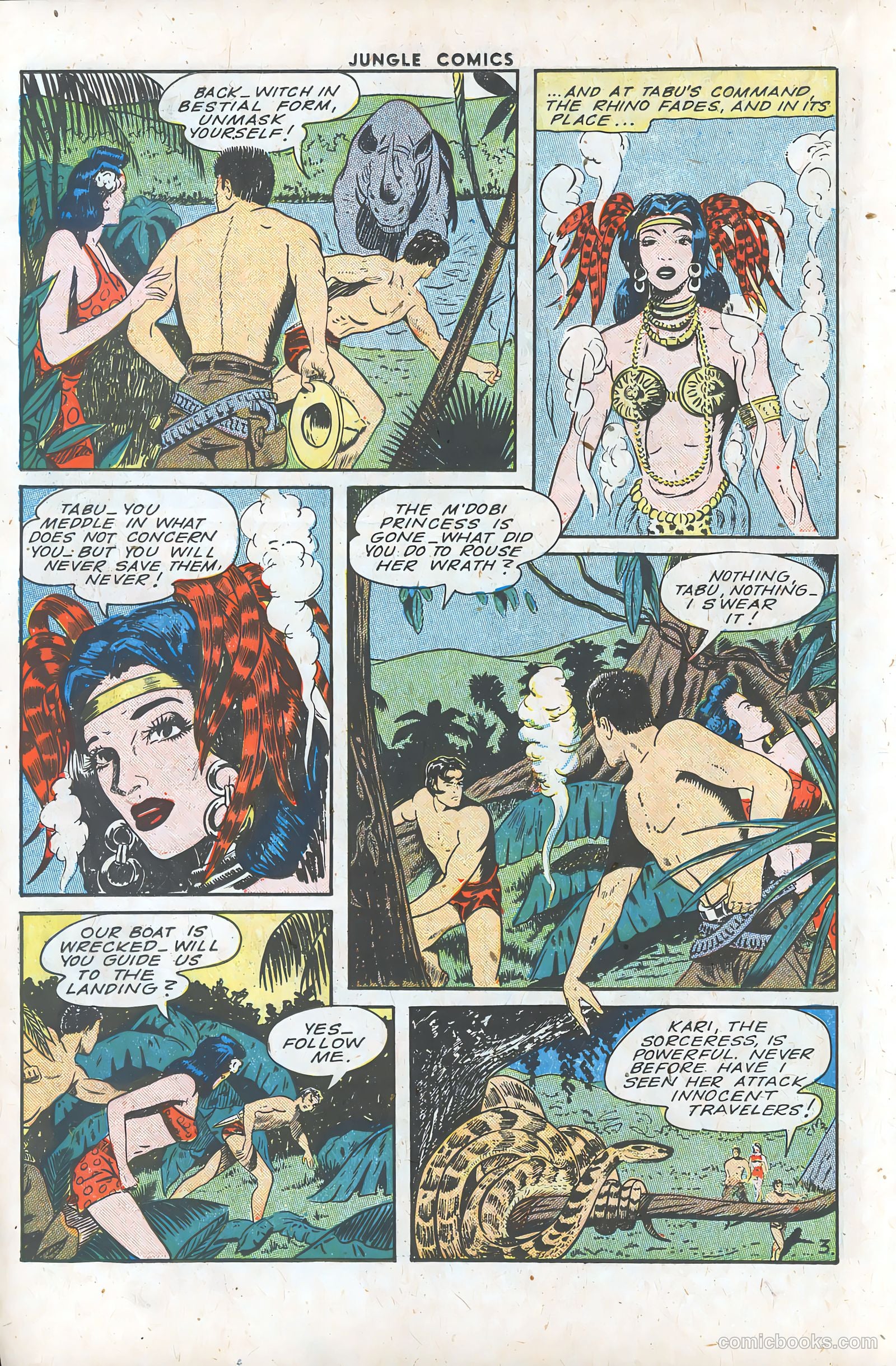 Jungle Comics #64 — page 32 of 52
