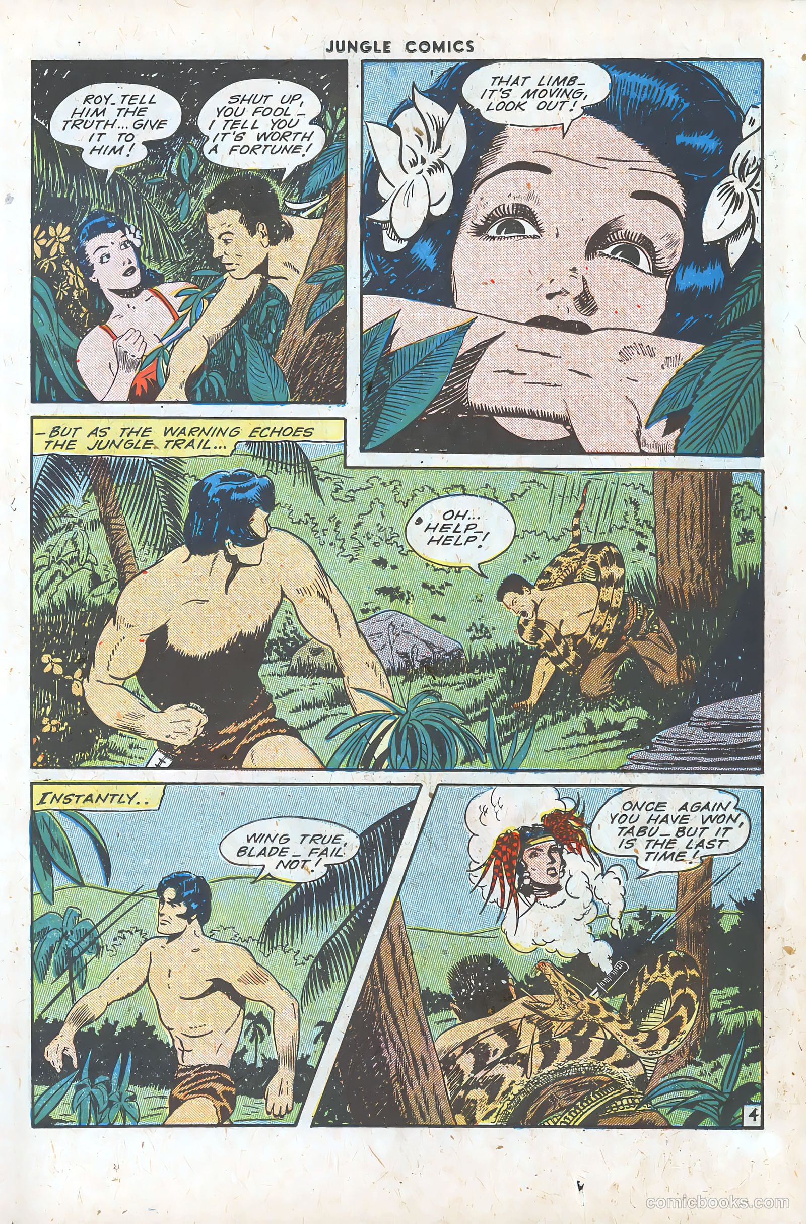 Jungle Comics #64 — page 33 of 52