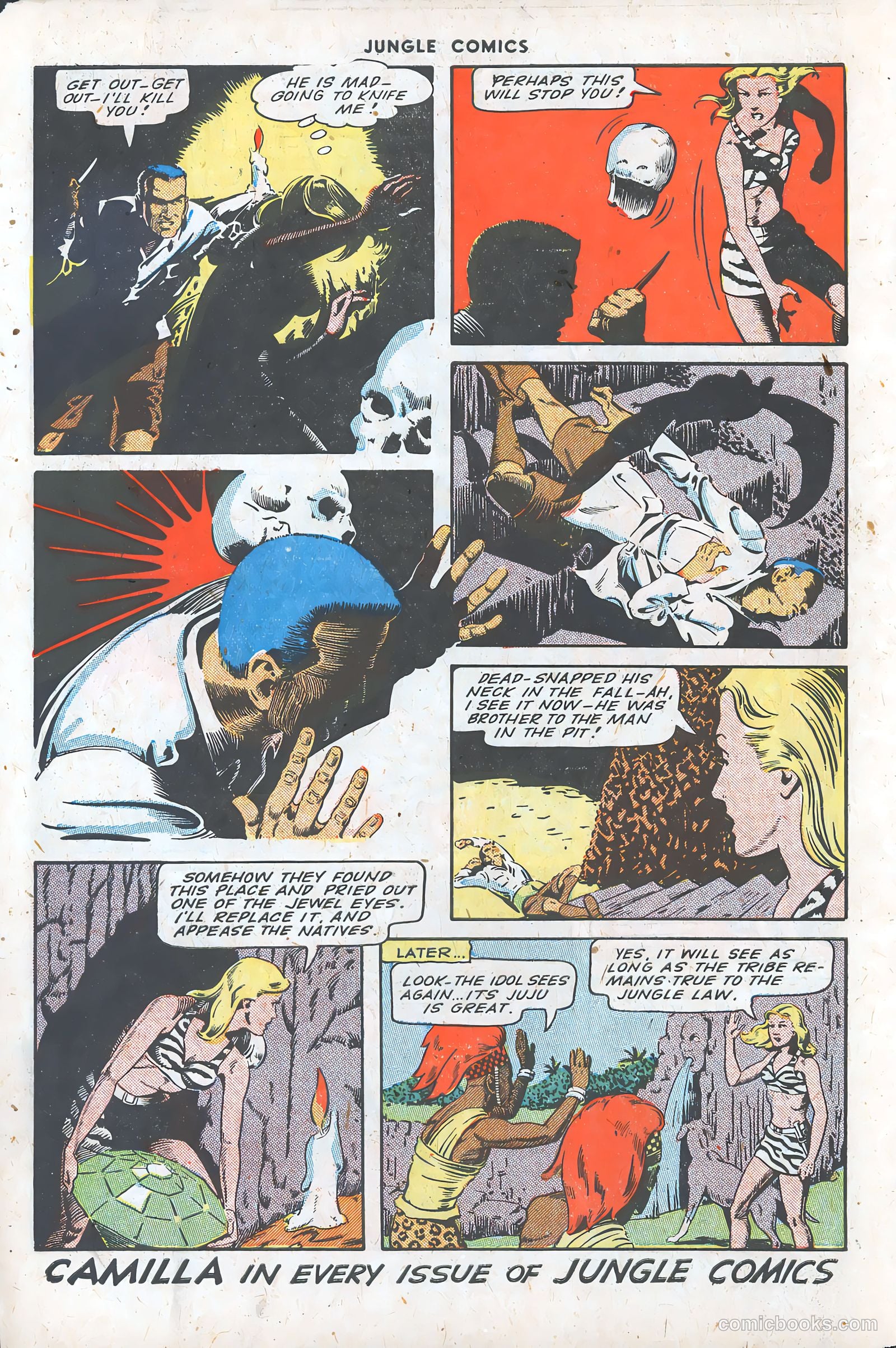 Jungle Comics #64 — page 50 of 52