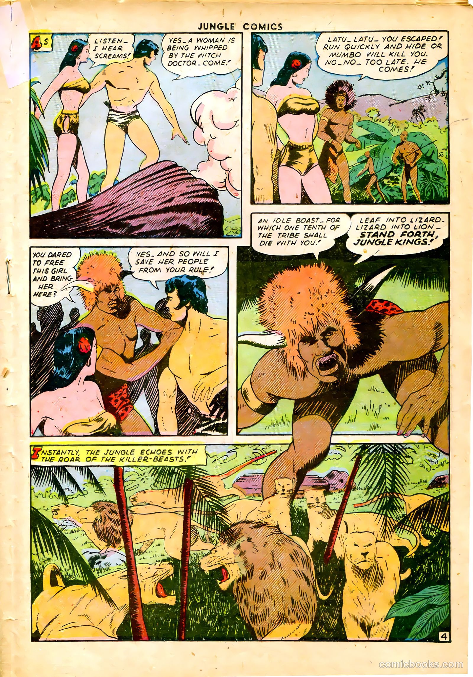 Jungle Comics #65 — page 33 of 52
