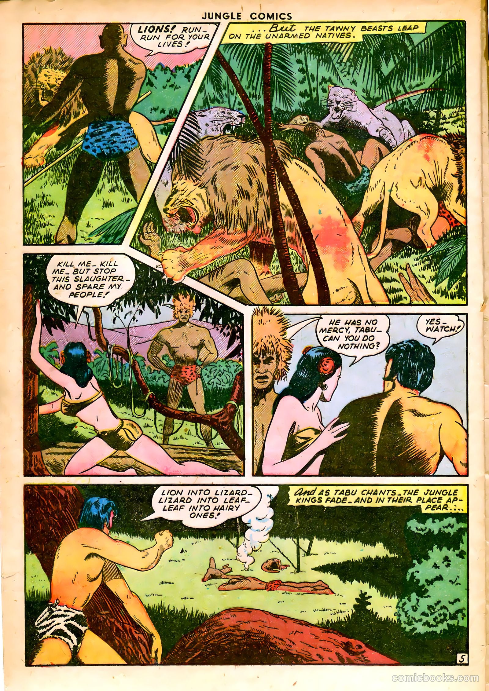 Jungle Comics #65 — page 34 of 52