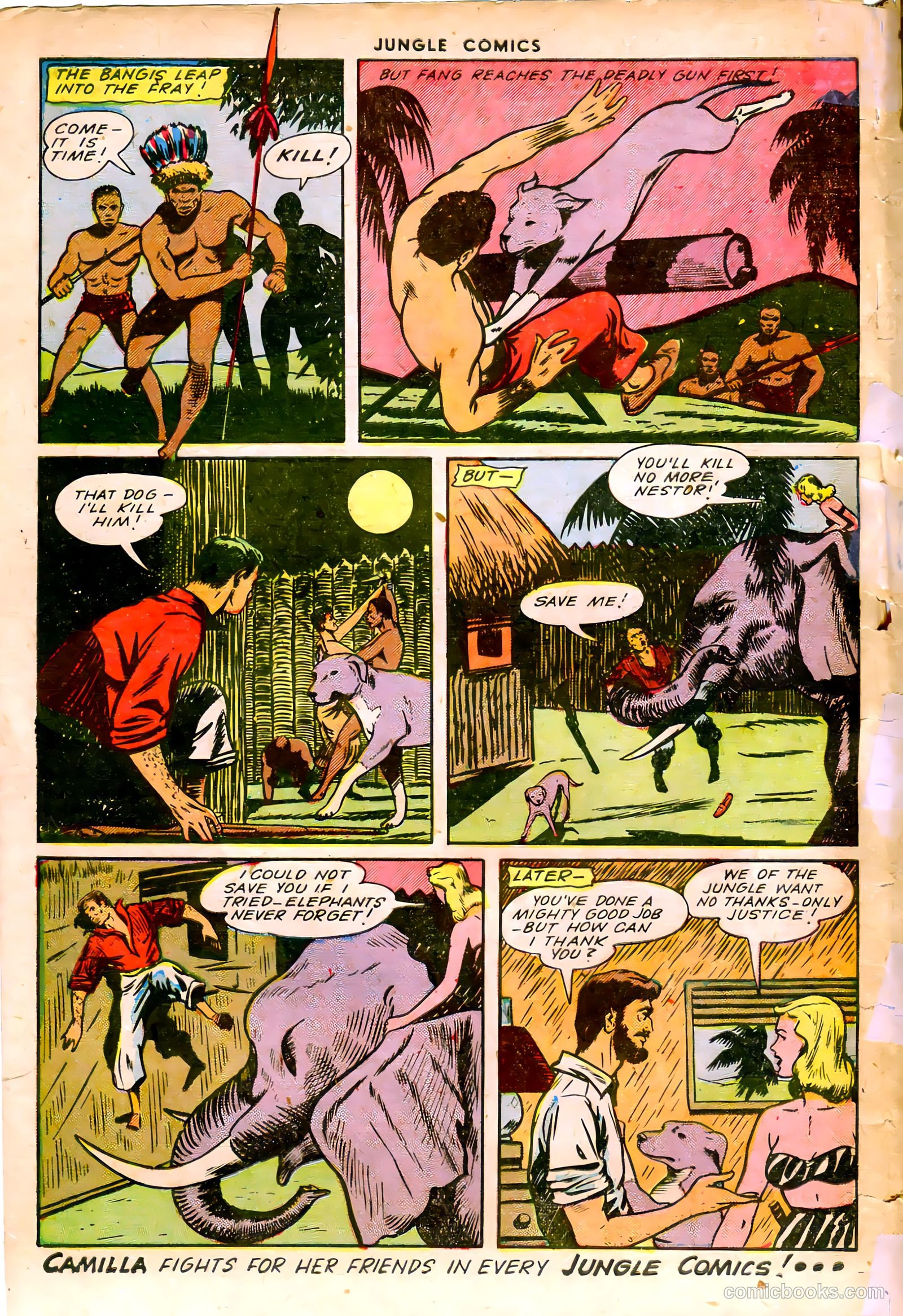 Jungle Comics #65 — page 50 of 52