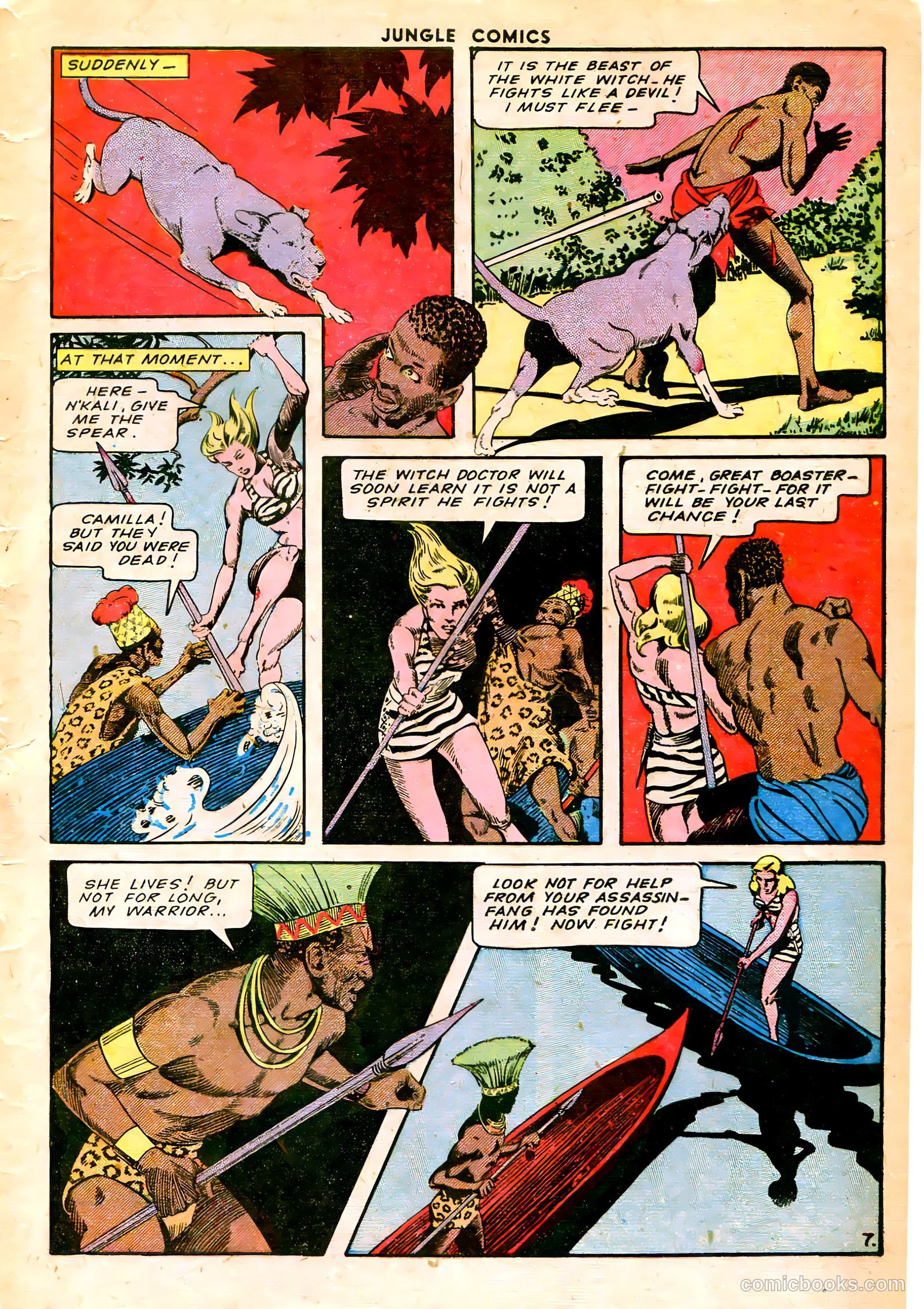 Jungle Comics #66 — page 49 of 52