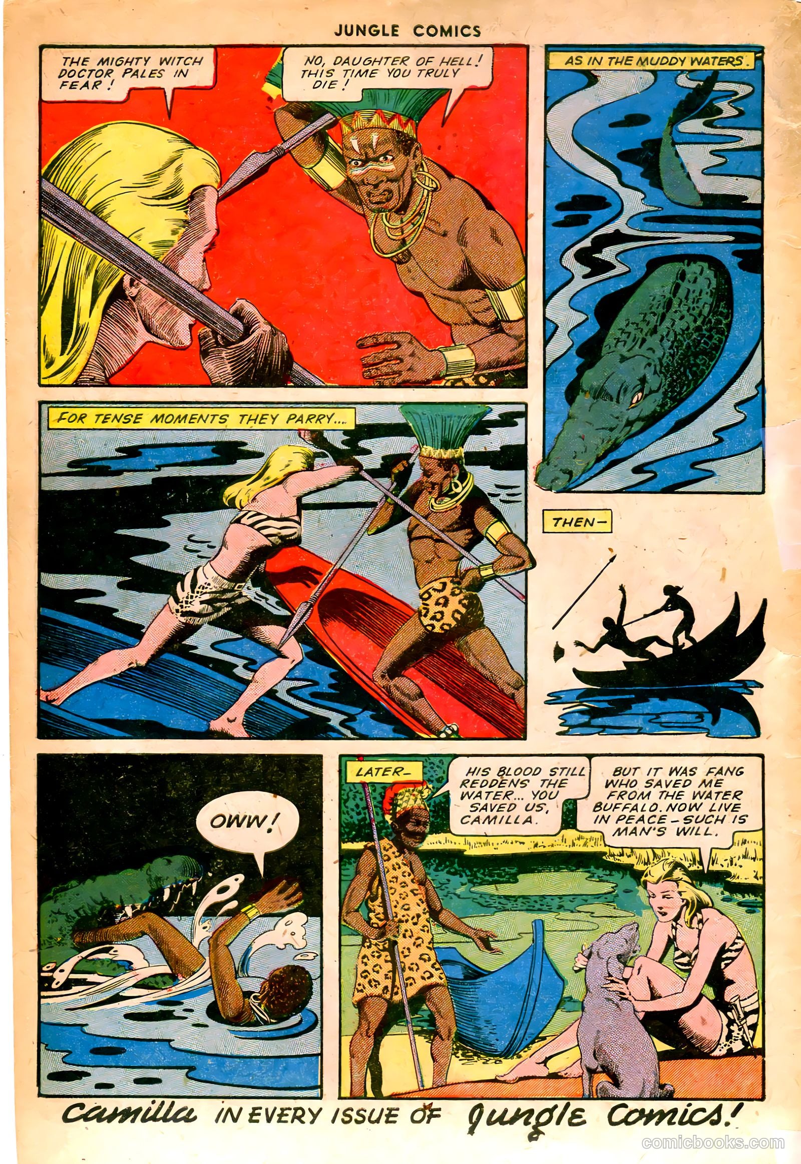 Jungle Comics #66 — page 50 of 52