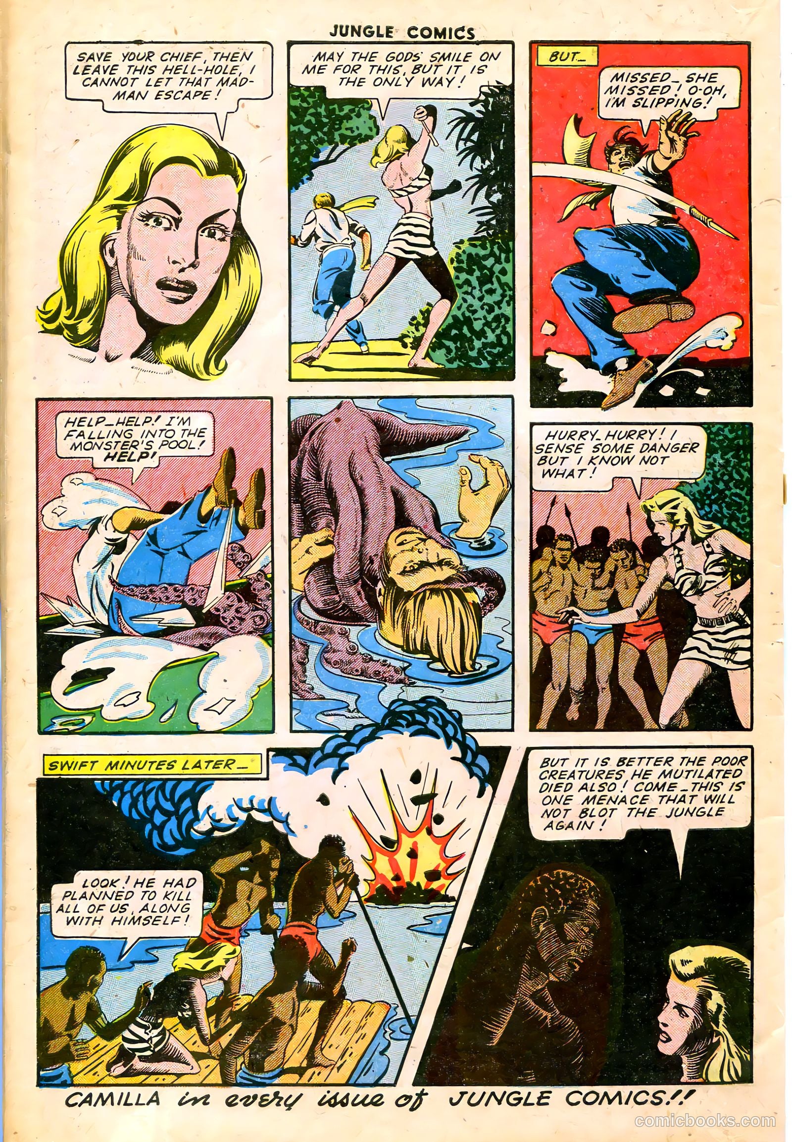 Jungle Comics #67 — page 50 of 52
