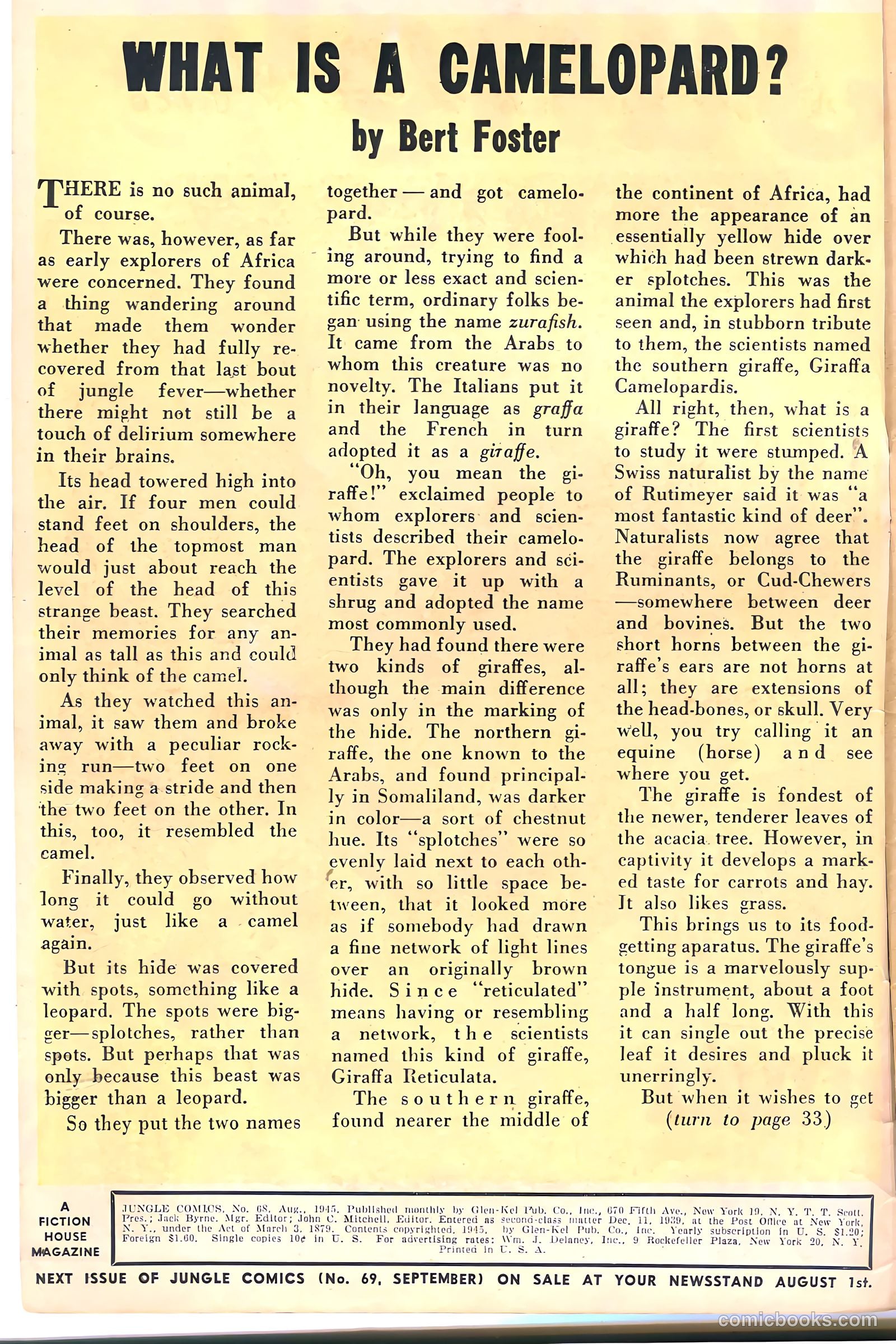 Jungle Comics #68 — page 2 of 36