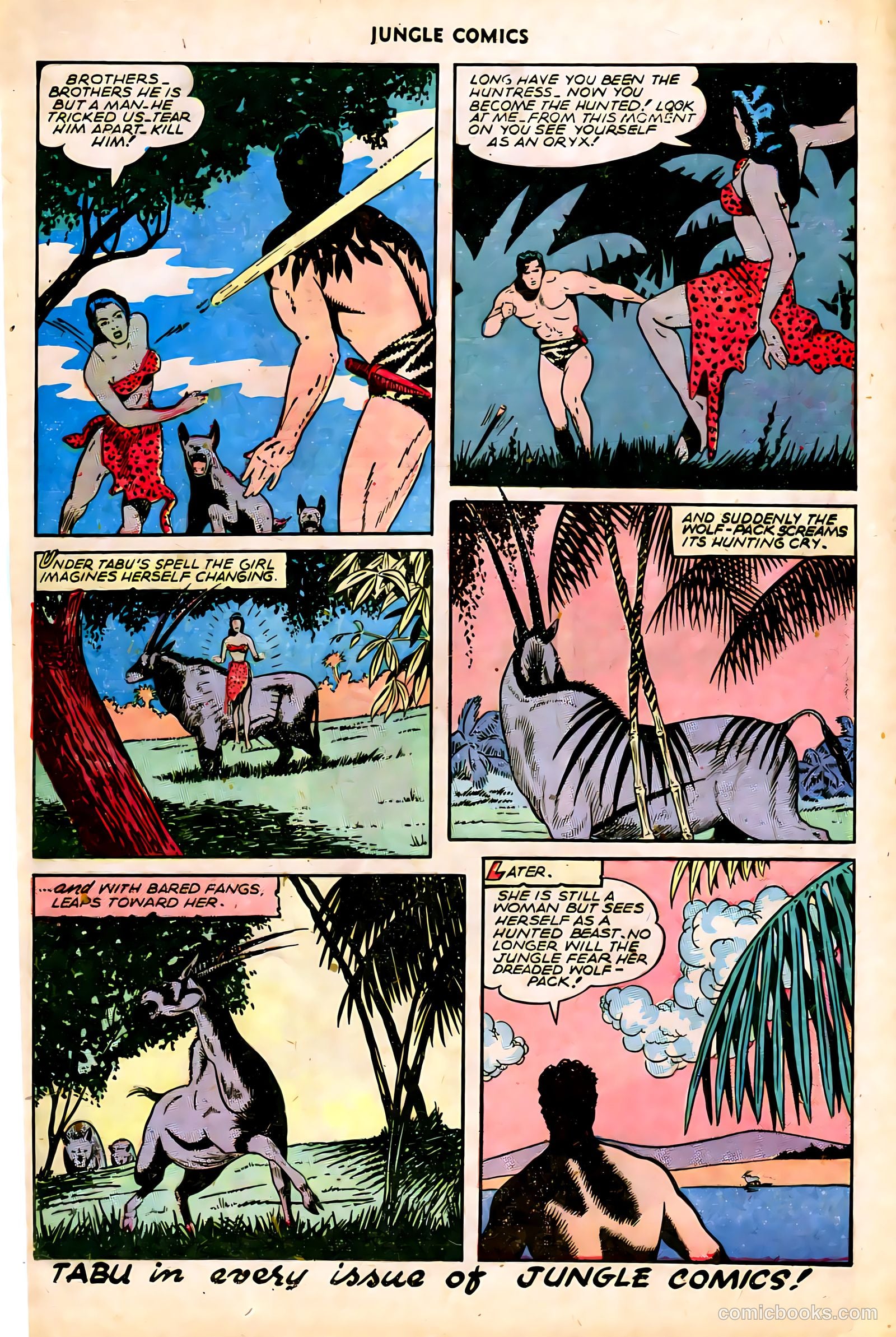 Jungle Comics #68 — page 20 of 36